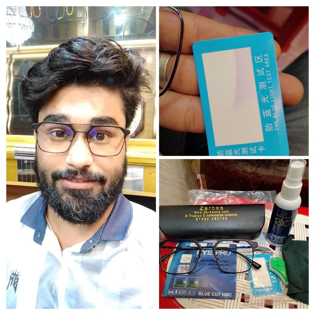 মোবাইল কম্পিউটারের ক্ষতিকর আলো থেকে চোখকে সুরক্ষিত রাখতে চান?তাহলে আজই ব্যবহার করুন ব্ল কাট চশমা - Image 4