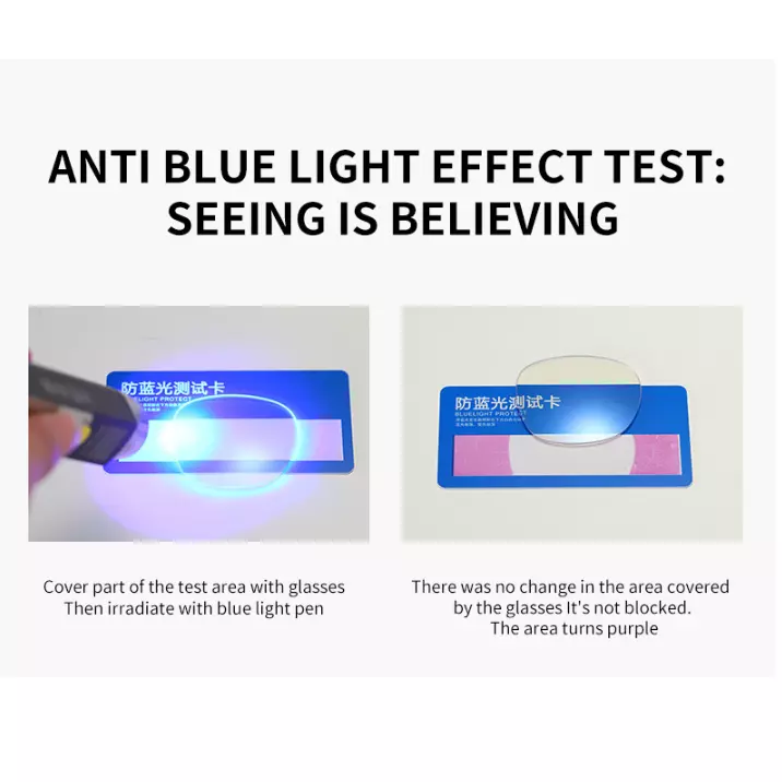 Retro Anti Blue Computer Glasses For Man / ForWomen Flexible TR90 Square Eyeglasses Frame Filter Blue Light Glasses - Image 7