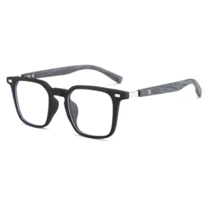 Retro Anti Blue Computer Glasses For Men/Wemone Flexible TR90 Square Eyeglasses Frame Filter Blue Light Glasses