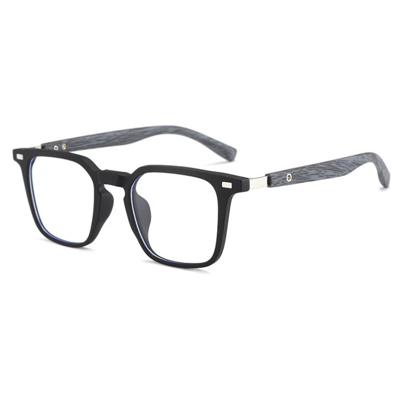 Retro Anti Blue Computer Glasses For Men/Wemone Flexible TR90 Square Eyeglasses Frame Filter Blue Light Glasses