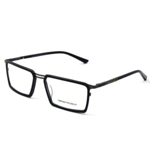 Emporio Armani Premium Quality Mens /Wemens Black Colour Trendy Stylish optics Eye Glass | ARM Frame 24 (Only Frame)