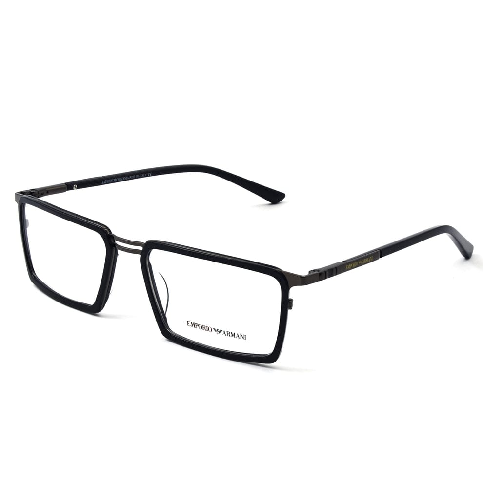 Emporio Armani Premium Quality Mens /Wemens Black Colour Trendy Stylish optics Eye Glass | ARM Frame 24 (Only Frame)