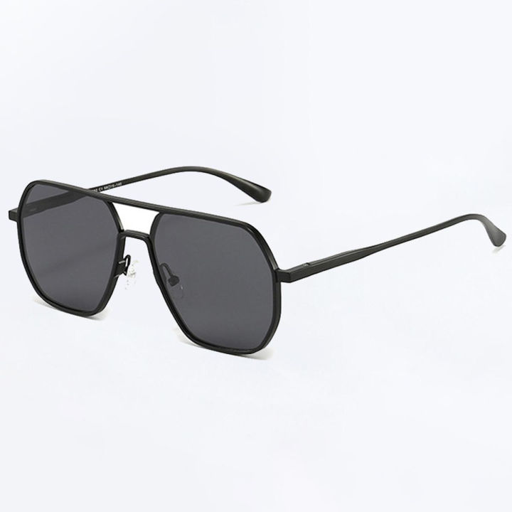 Luxury Metal Photochromic Sunglasses Men Women Fashion Black & Black Polarized Sun Glasses Stylish Chameleon Anti-glare Driving Shades UV400