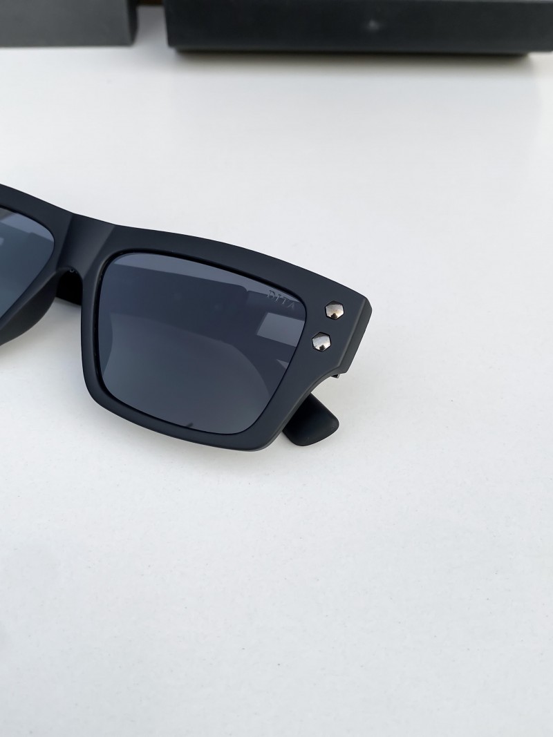 DiTa Luxury Designer Style Thick Horn Rim Fashion Sunglasses - Image 2