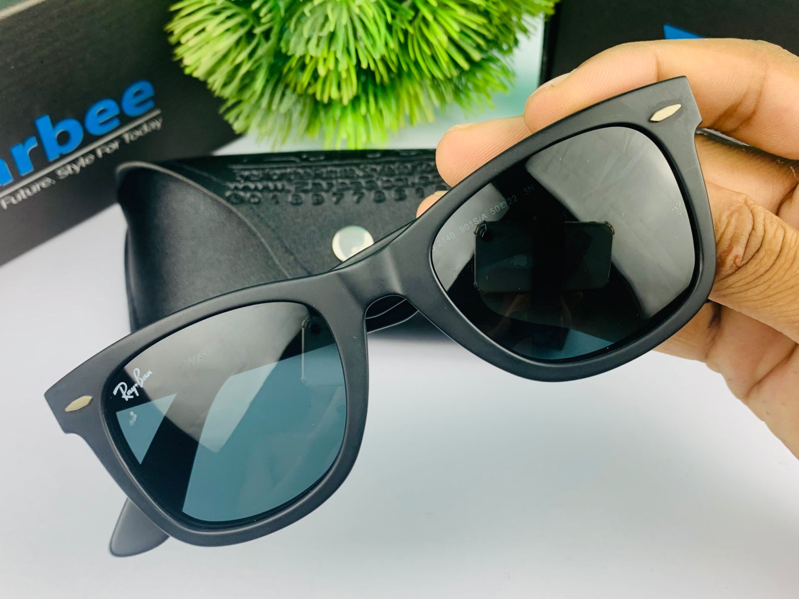 Ray-Ban ORIGINAL CLASSIC WAYFARER RB2140 901 3N Sunglasses - Image 4