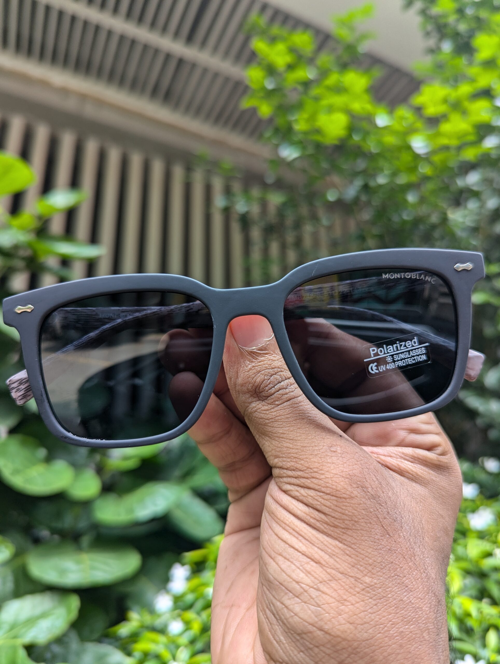 New Men Vintage Wooden Frame Sunglasses Classic Brand Square Sun Glasses Coating Lens Driving Eyewear for Women Male - Image 3