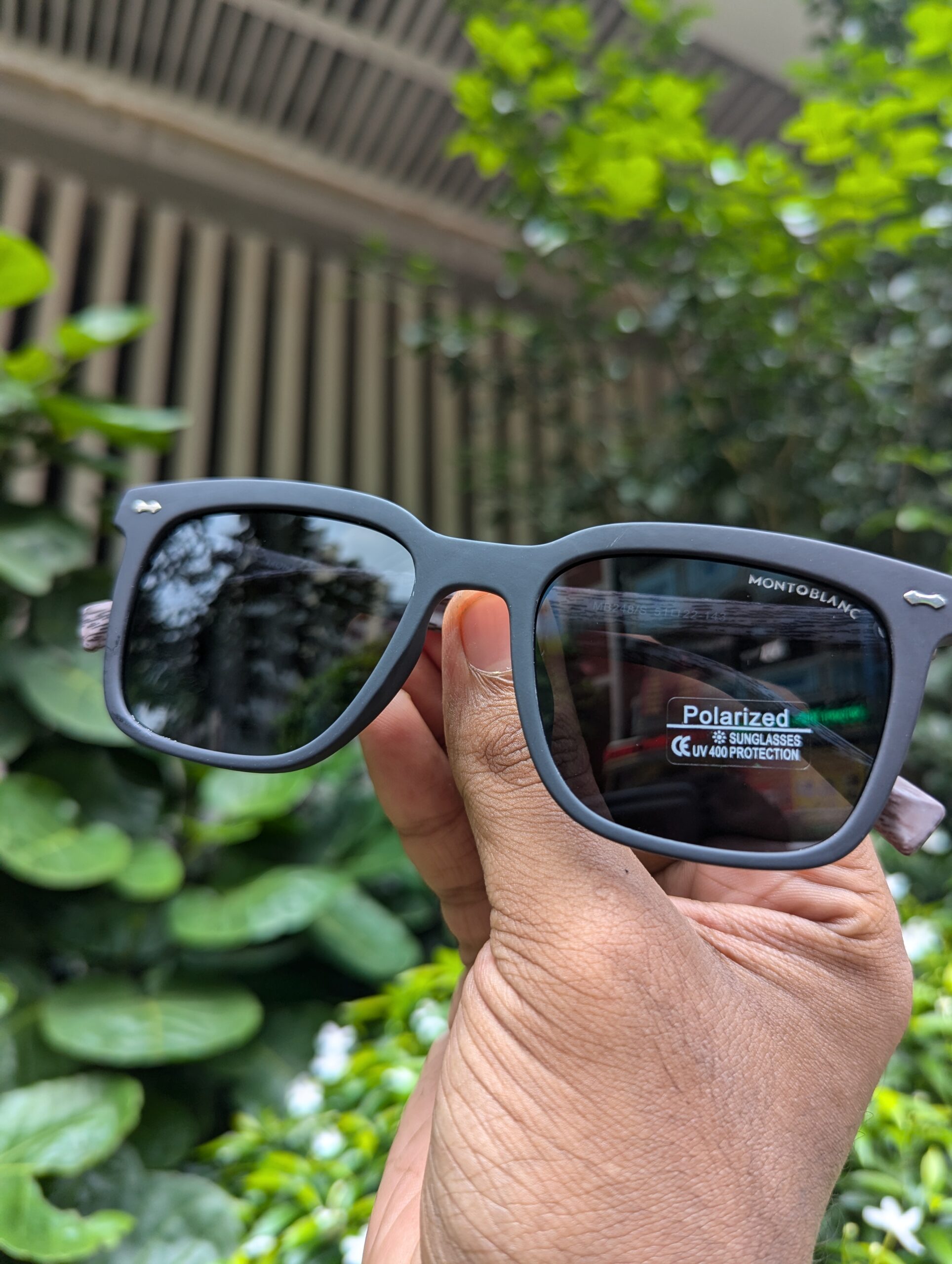New Men Vintage Wooden Frame Sunglasses Classic Brand Square Sun Glasses Coating Lens Driving Eyewear for Women Male - Image 4