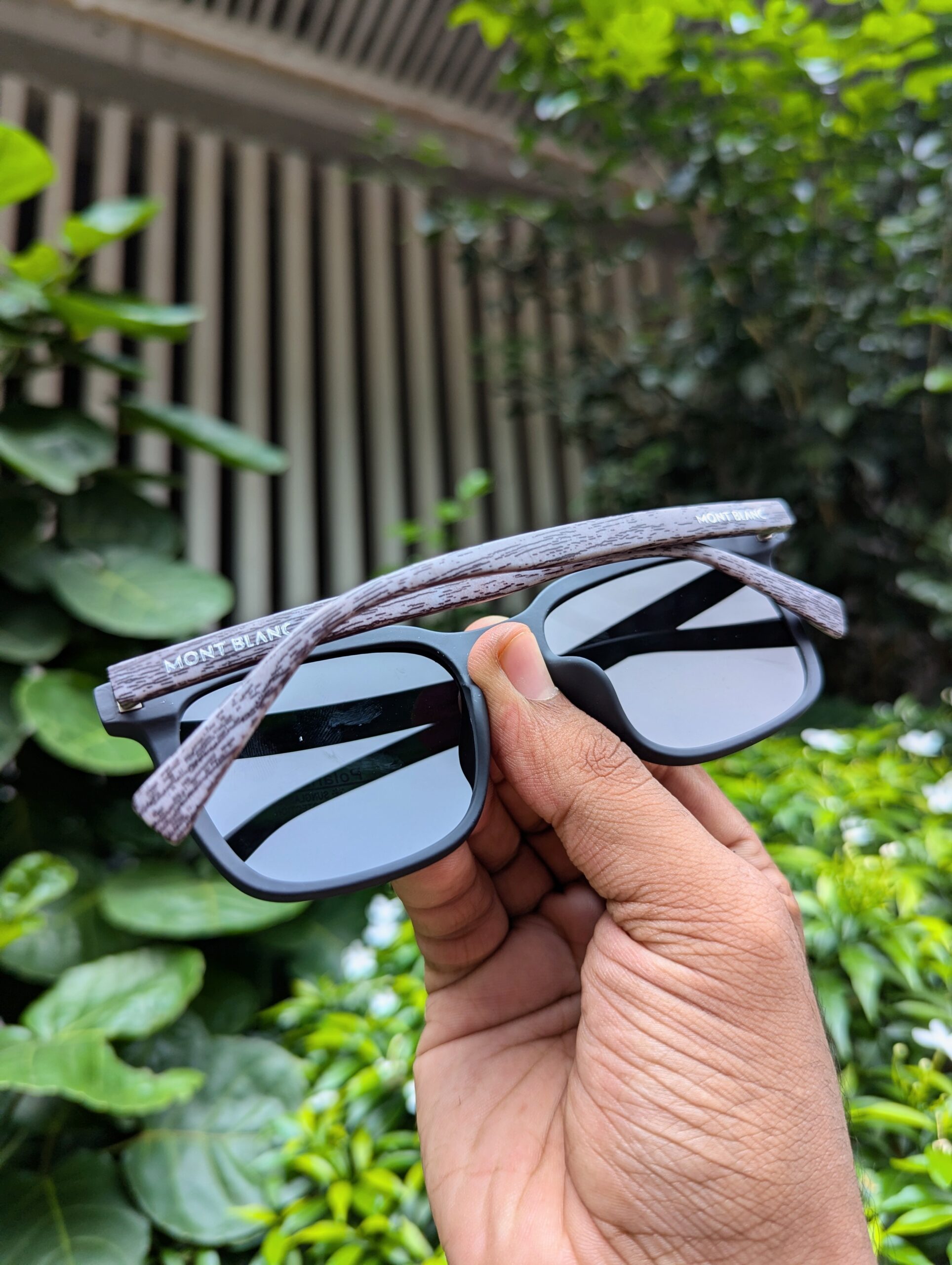 New Men Vintage Wooden Frame Sunglasses Classic Brand Square Sun Glasses Coating Lens Driving Eyewear for Women Male - Image 2