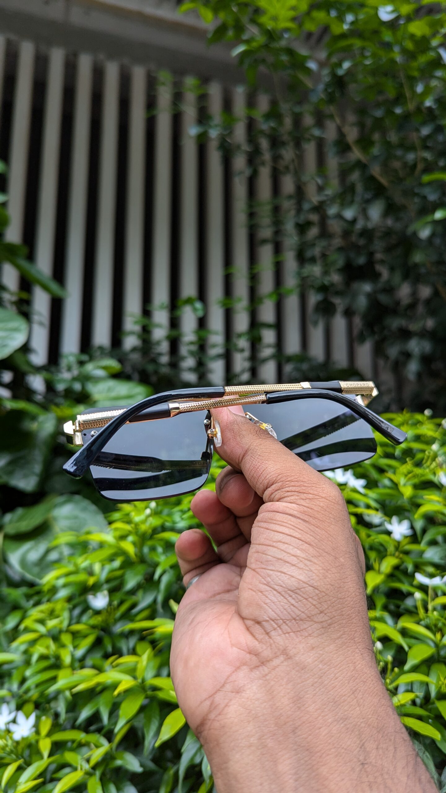Brand Design Men Rimless Sunglasses - Image 5