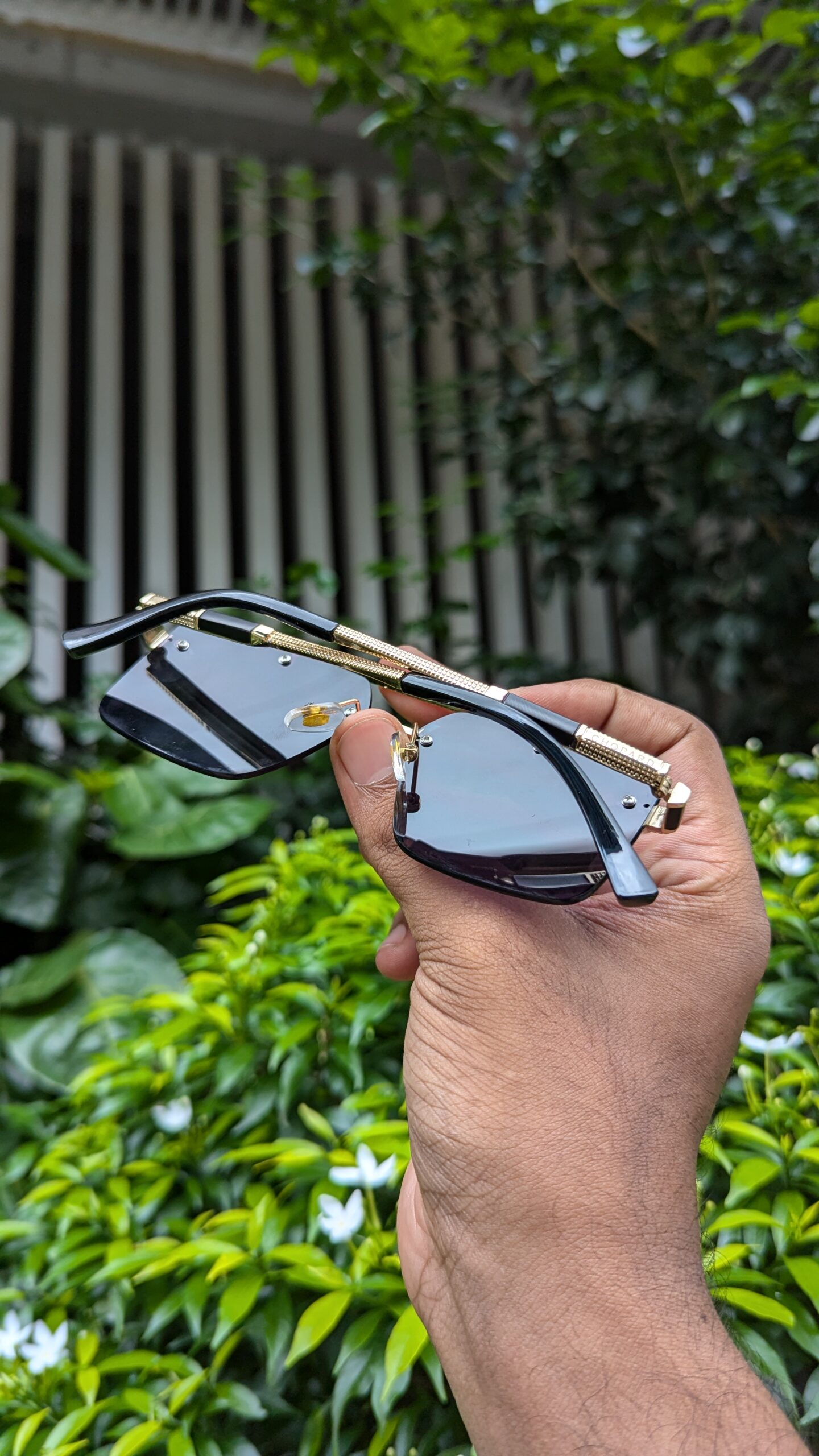 Brand Design Men Rimless Sunglasses - Image 3