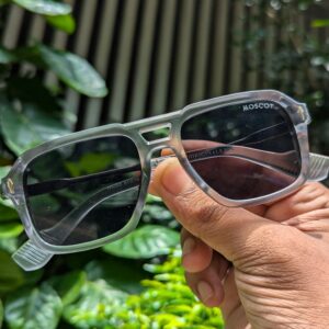 Gray Color Unique moscot Sunglasses