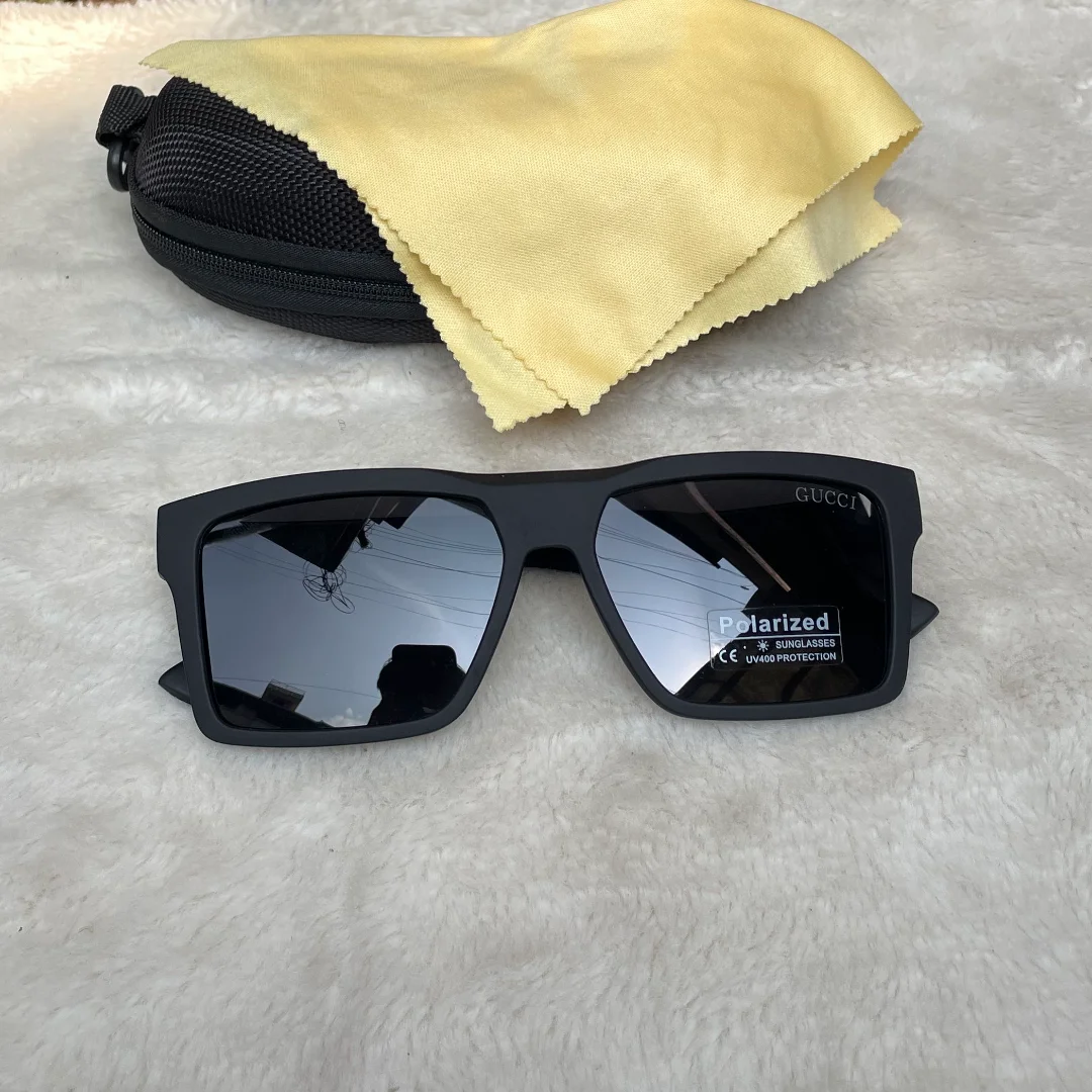 Polarized Matt Black Best Quality Sunglasses For Men