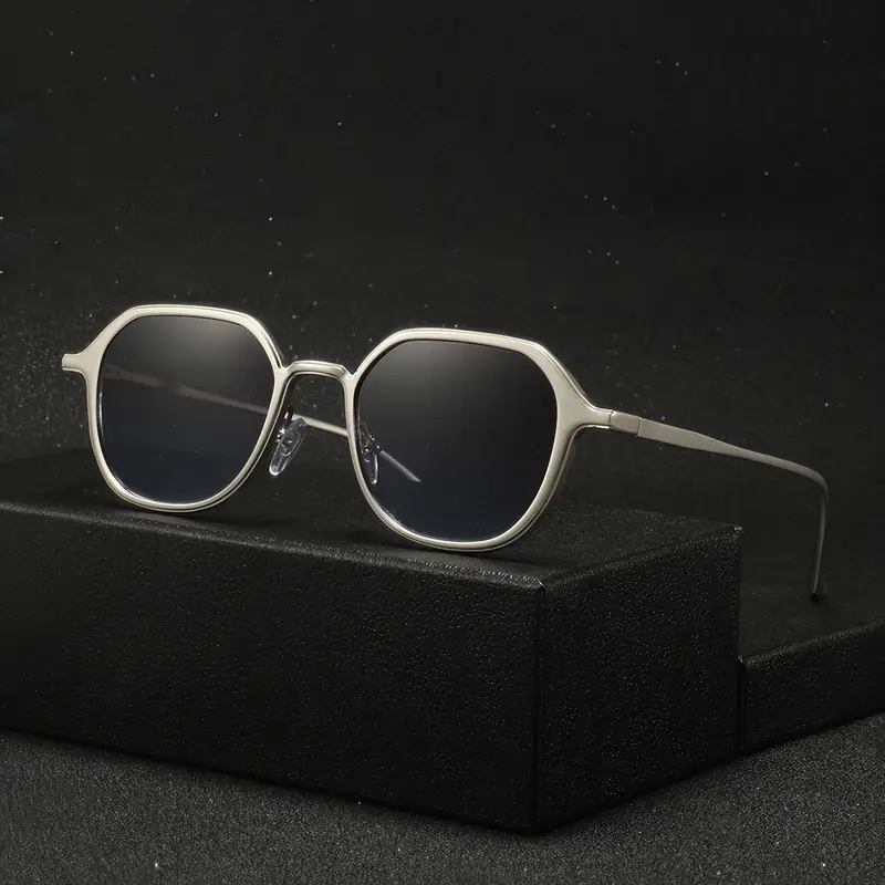 New Trending Dior Sunglasses -(silver color frame Lens color Black)