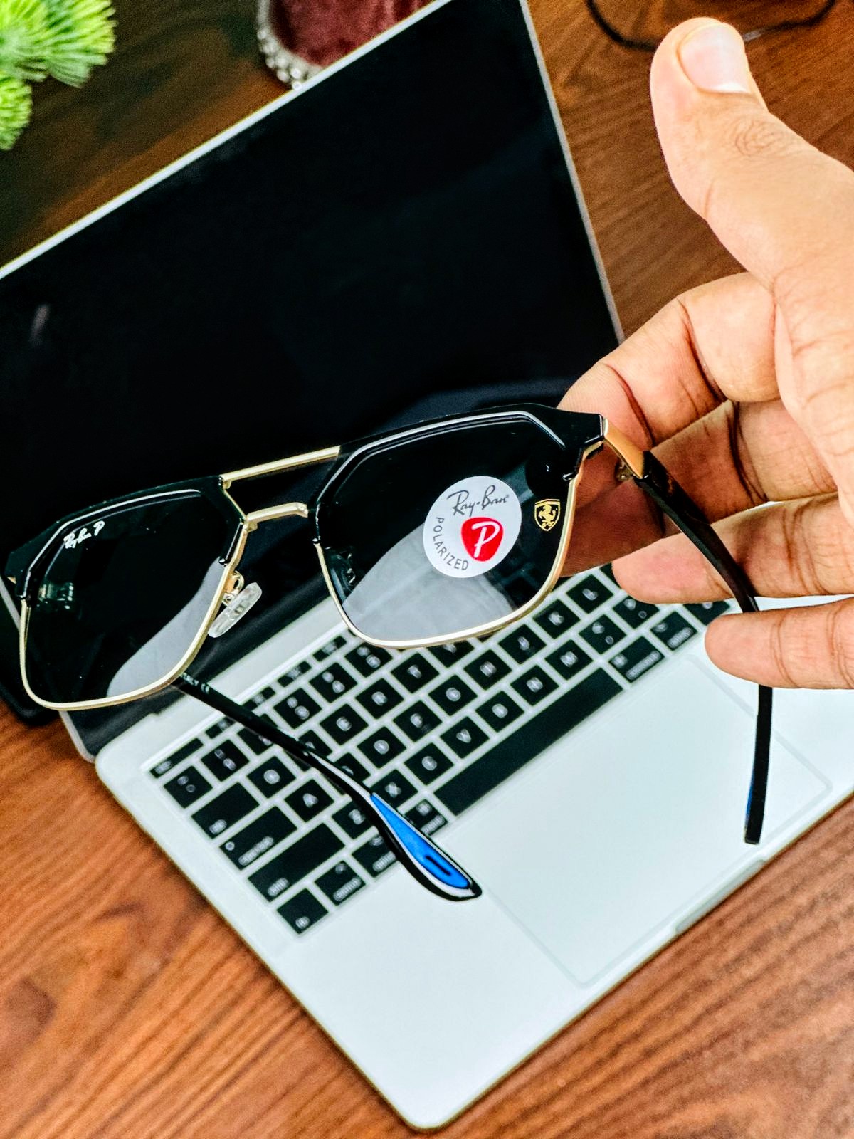 Ray-ban Black&Golden Premium Luxury Unisex Aviators