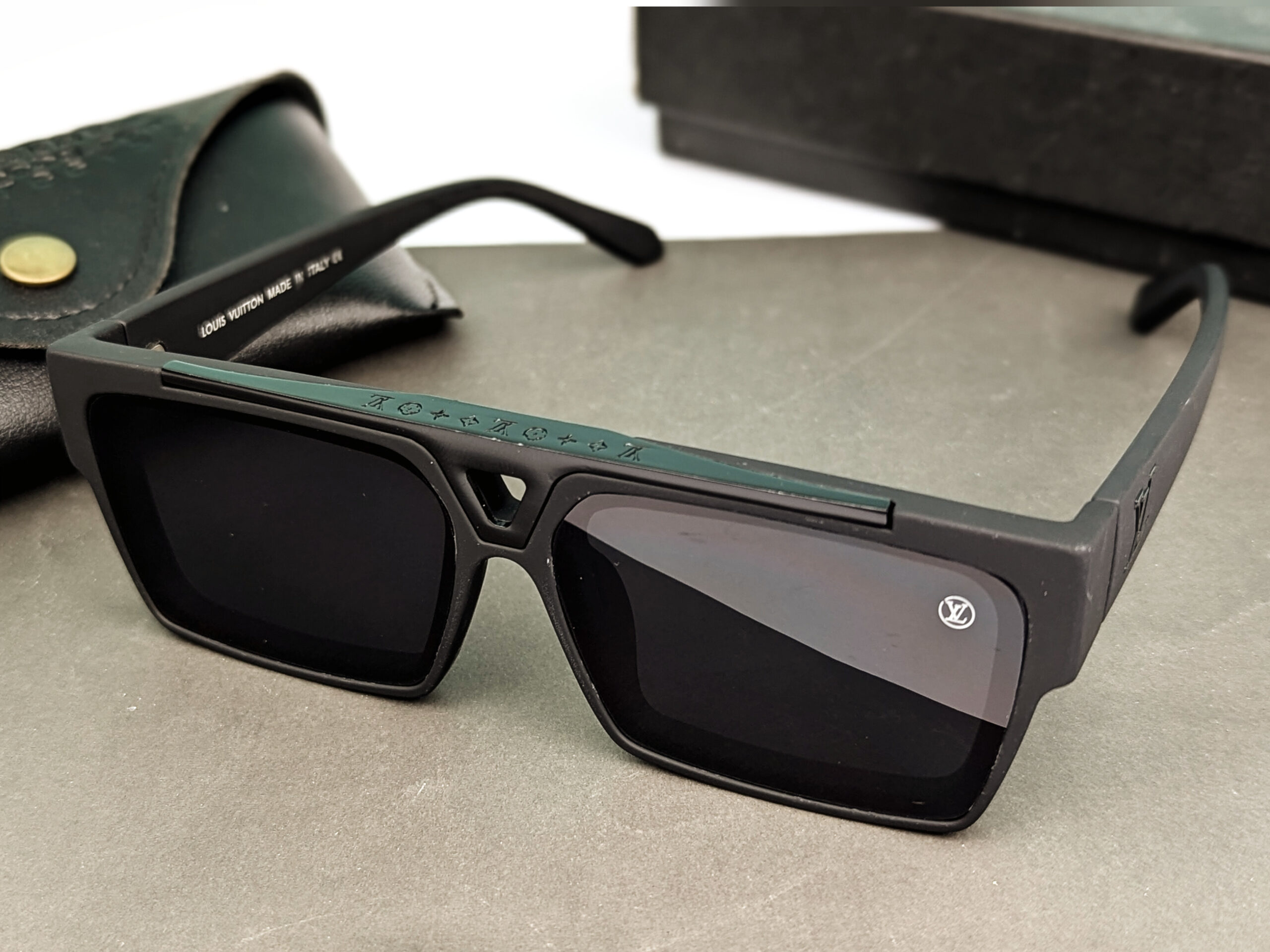 Sunglasses Men Square Designer Eyewear Men/Women Big Frame Glasses Men Vintage Gafas De Sol Para Hombre - Image 3
