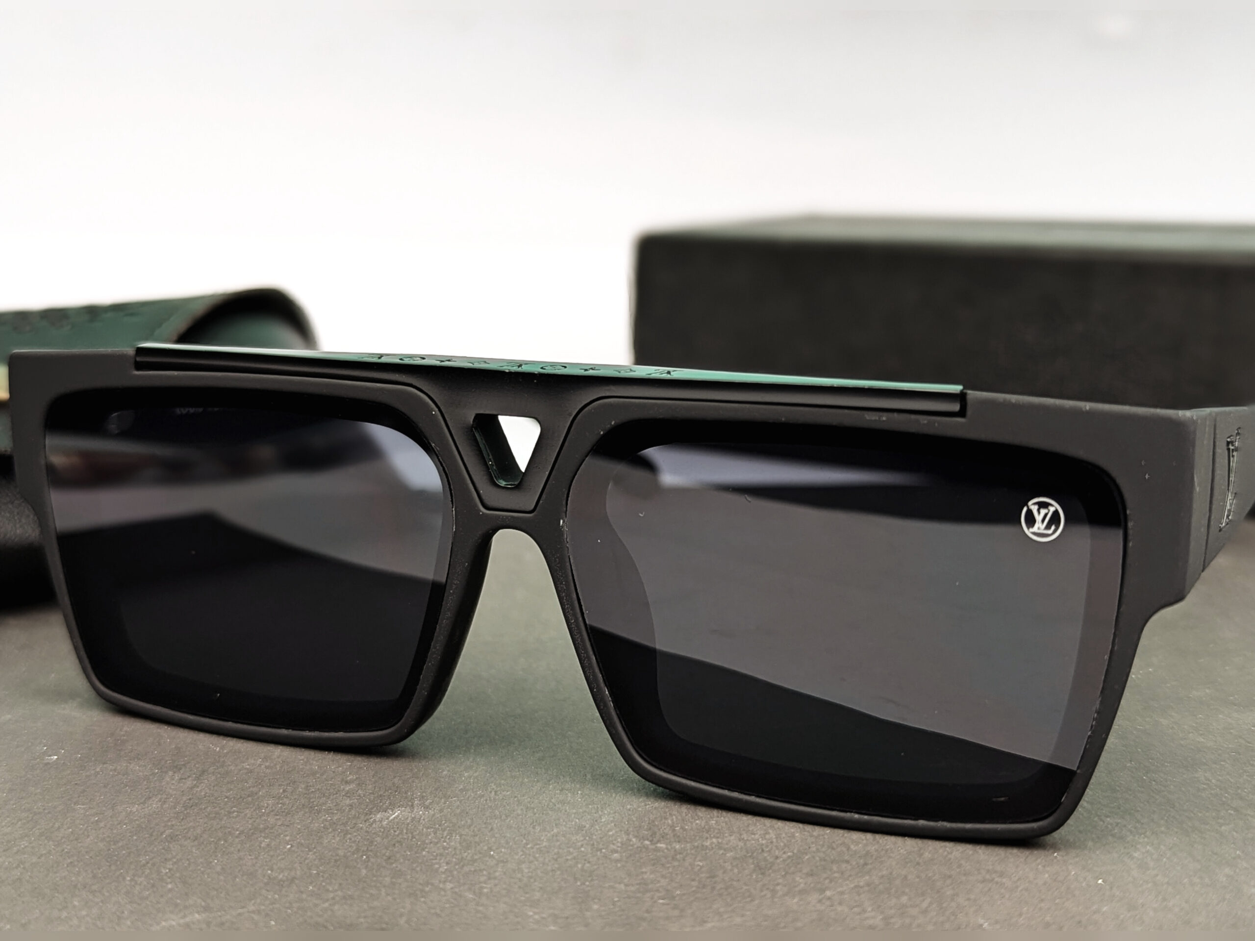 Sunglasses Men Square Designer Eyewear Men/Women Big Frame Glasses Men Vintage Gafas De Sol Para Hombre - Image 2