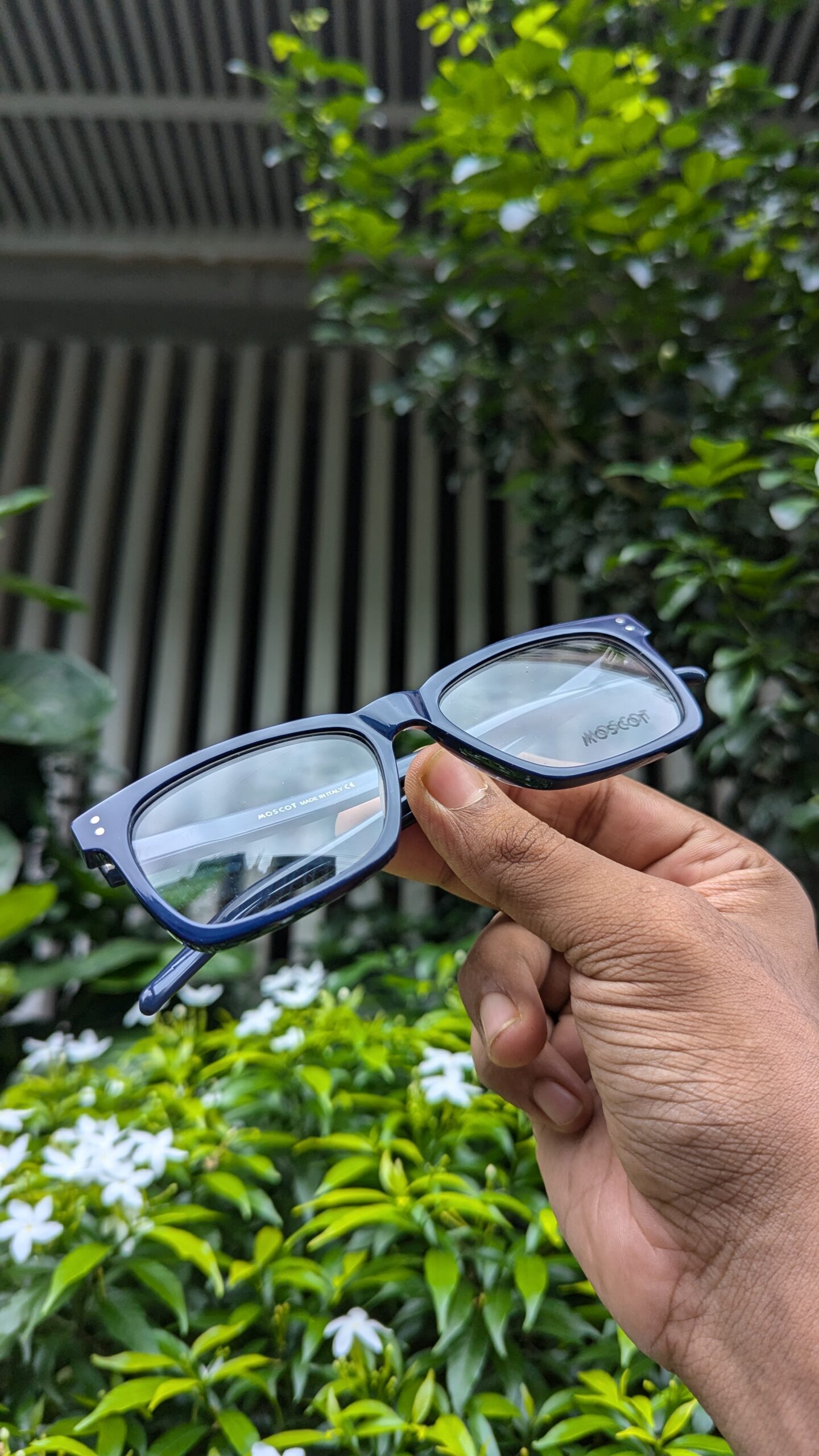 Trendy Stylis police Frame Premium Quality Eye Glass - Image 2