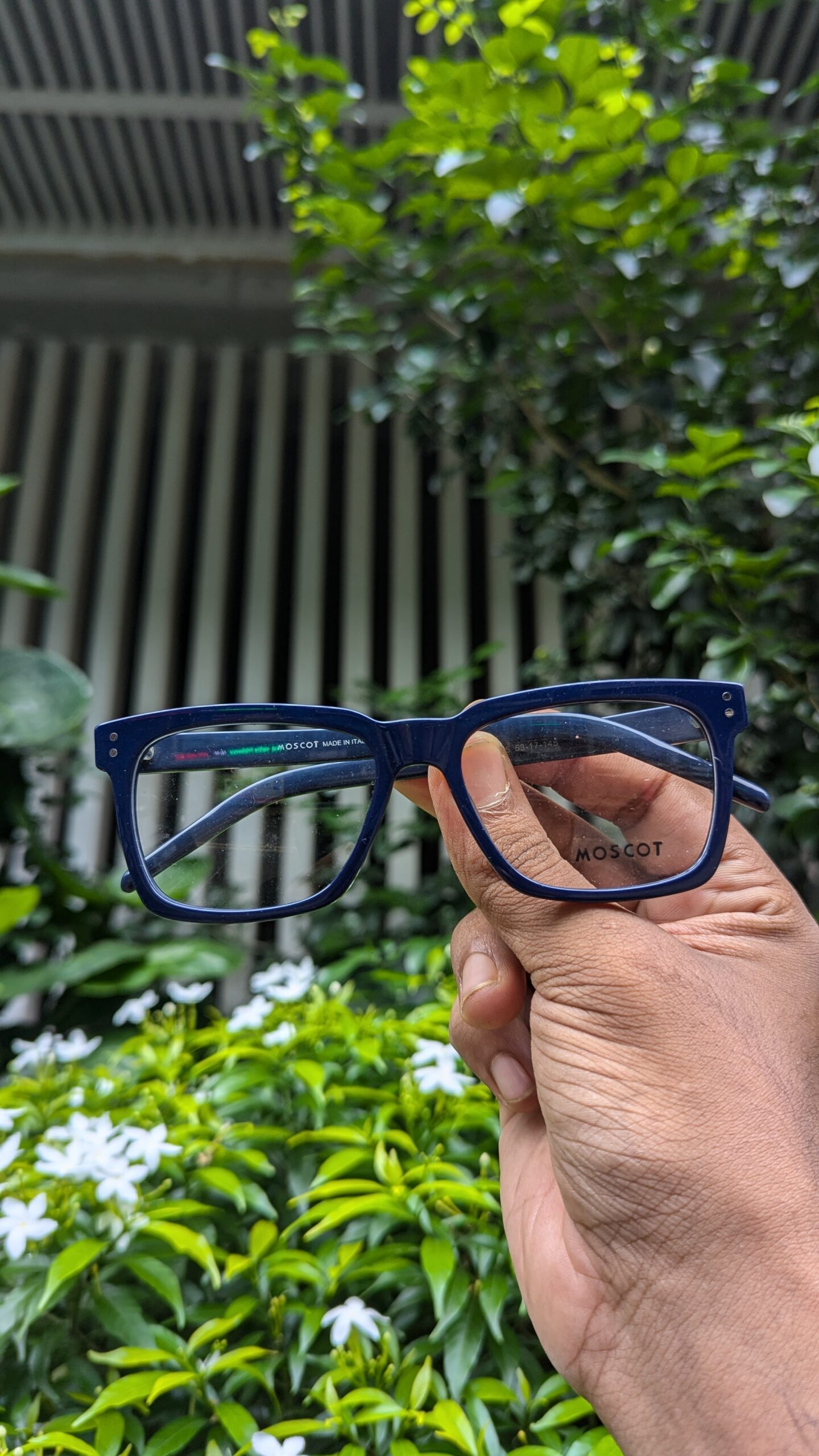 Trendy Stylis police Frame Premium Quality Eye Glass - Image 3