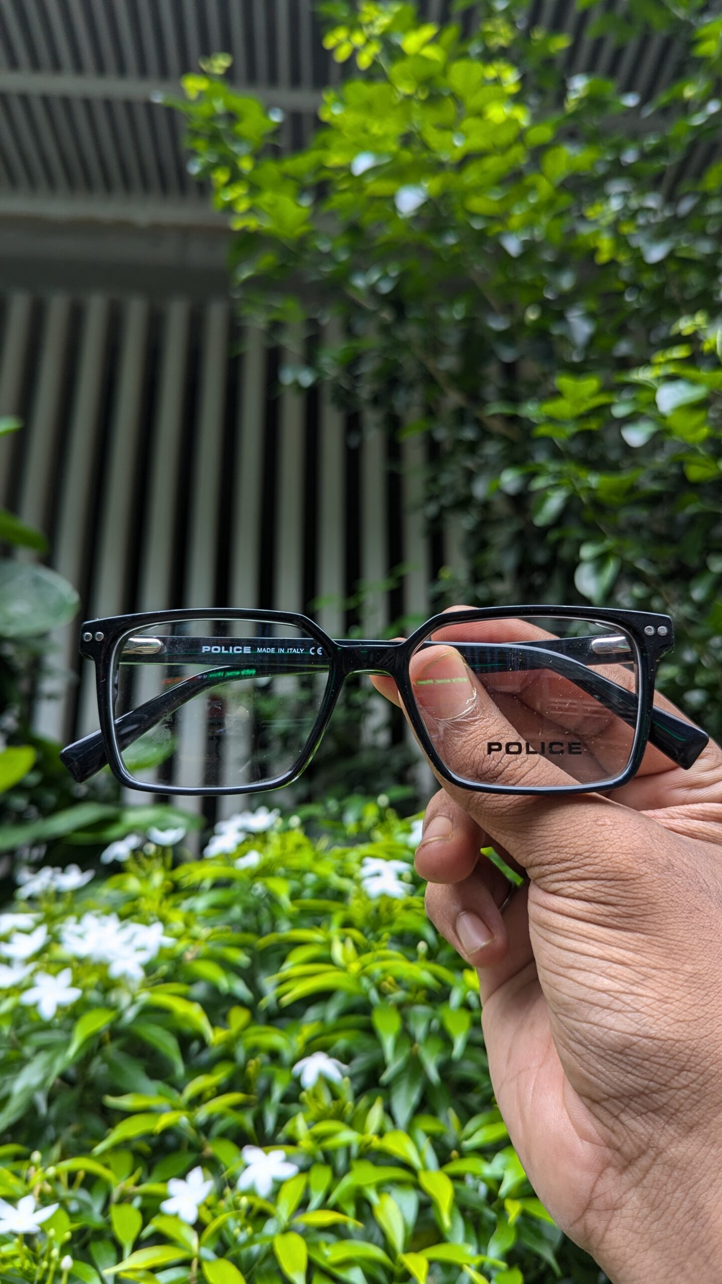 Police Black Trendy Stylish Eye Glass - Image 2