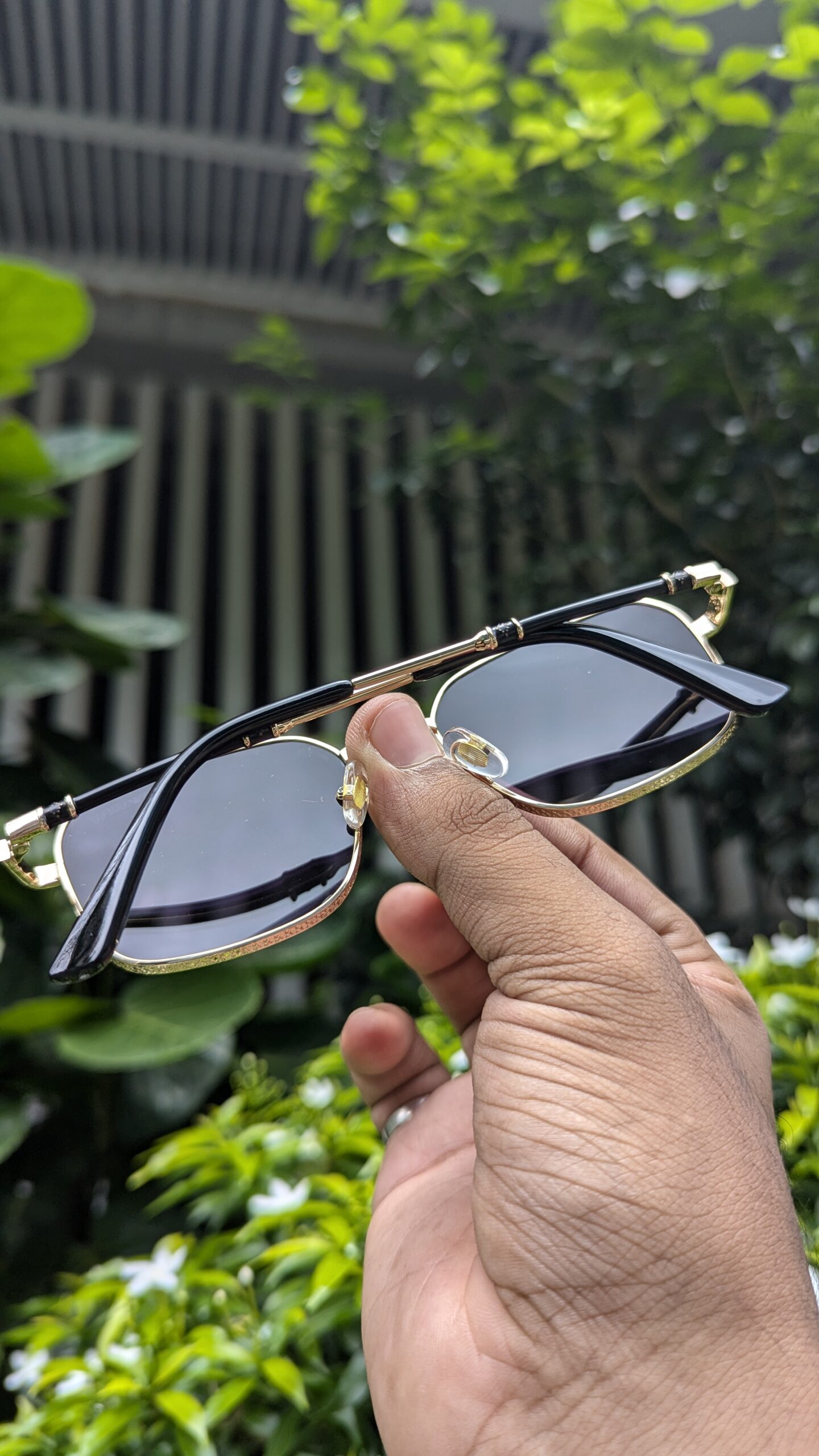 Emporio Armani Frame Metal Sunglasses New Driving Fashionable Sunglasses New Classic Best Design UV Protection Glass Unisex Frame UV Protection - Image 3