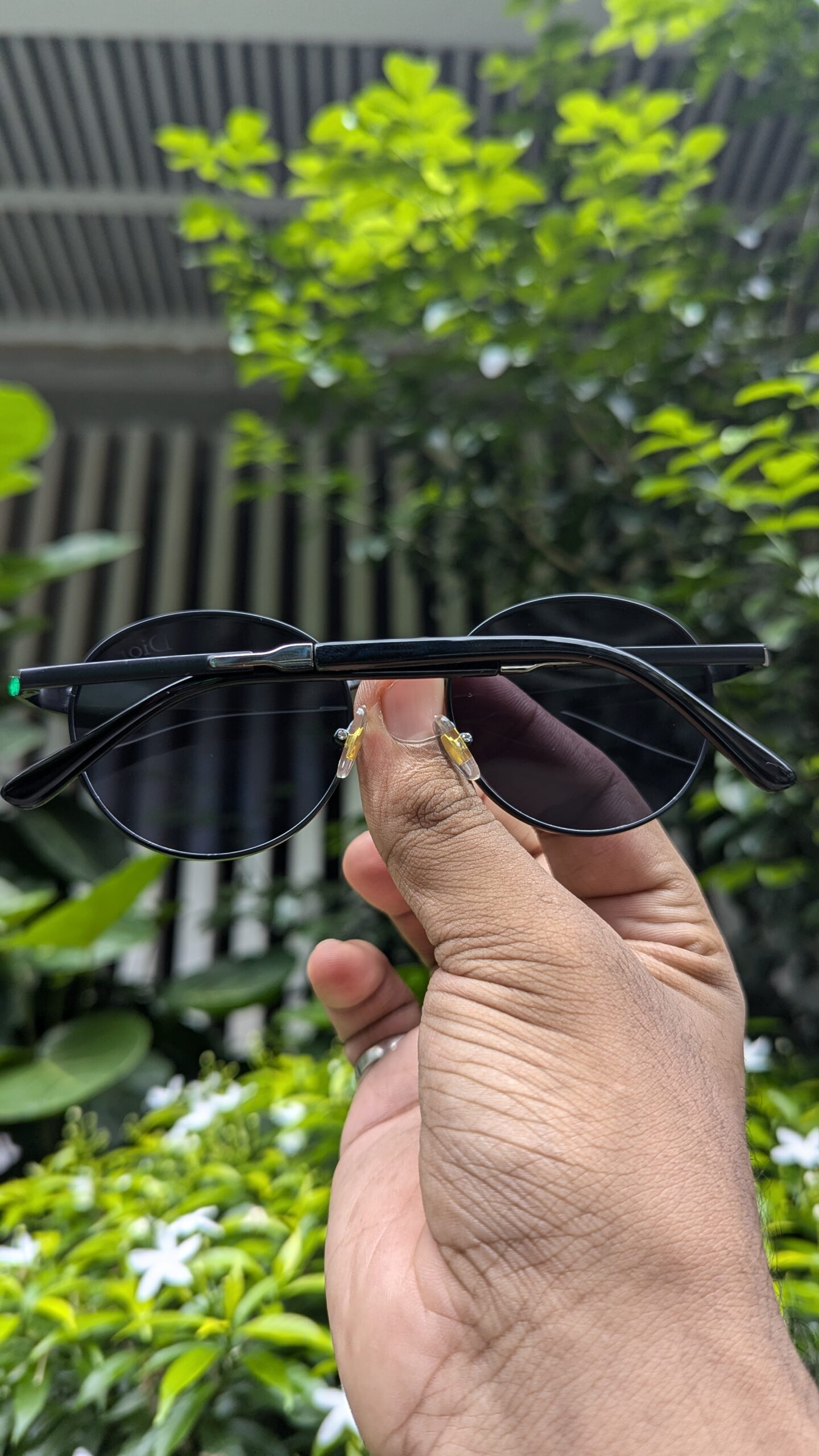 Cristian Dior Black&black Unisex Luxury Sunglasses 2571 - Image 2