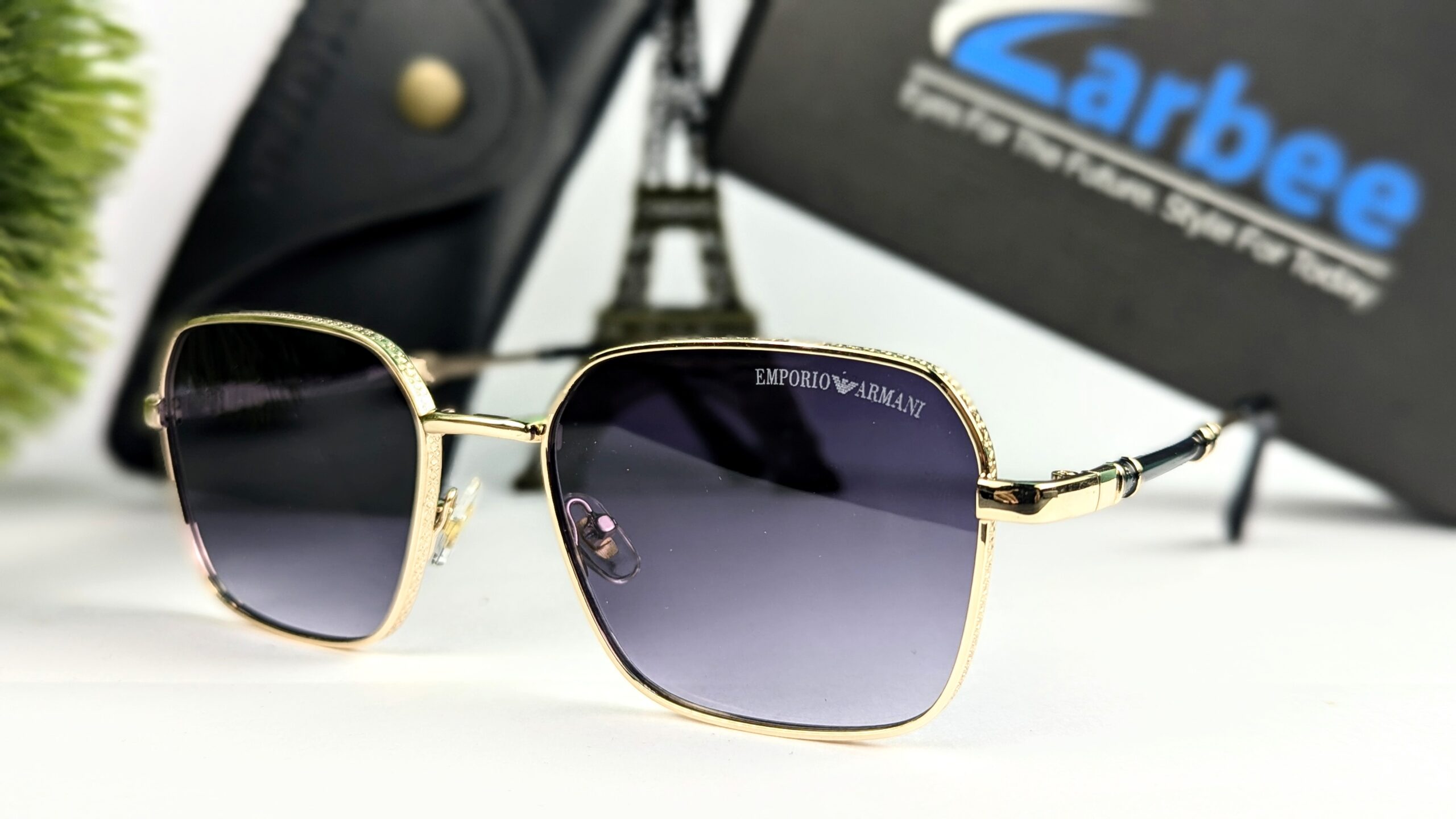 Emporio Armani Frame Metal Sunglasses New Driving Fashionable Sunglasses New Classic Best Design UV Protection Glass Unisex Frame UV Protection