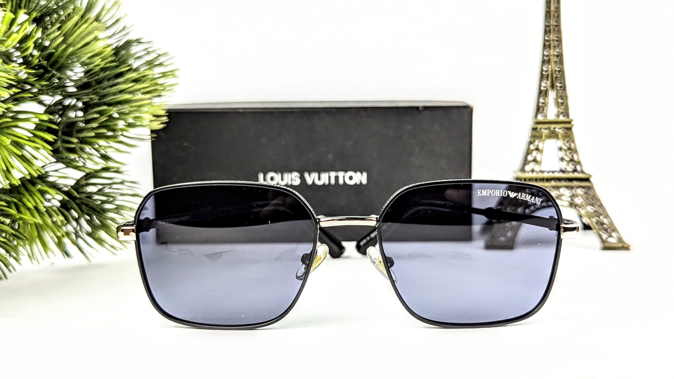 Emporio Armani Frame Metal Sunglasses New Driving Fashionable Sunglasses New Classic Best Design UV Protection Glass Unisex Frame UV Protection