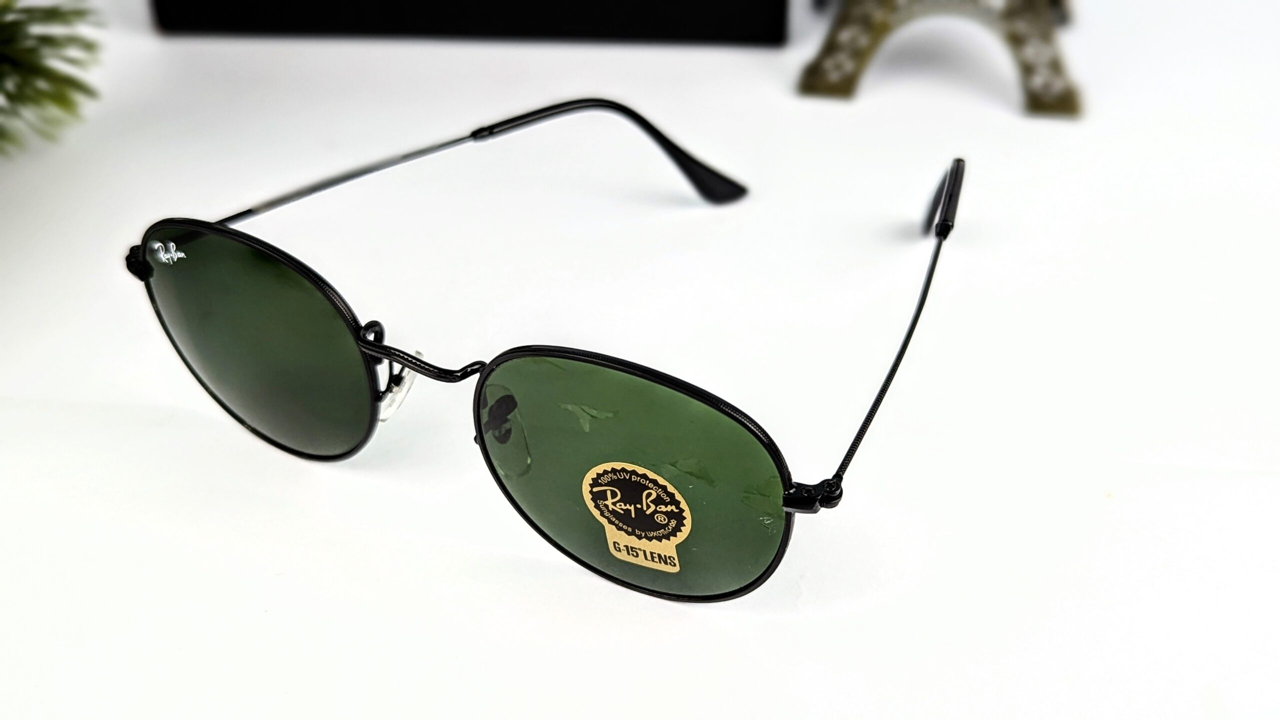 Ray Ban Metal Round Circle Style Sunglasses - Image 3