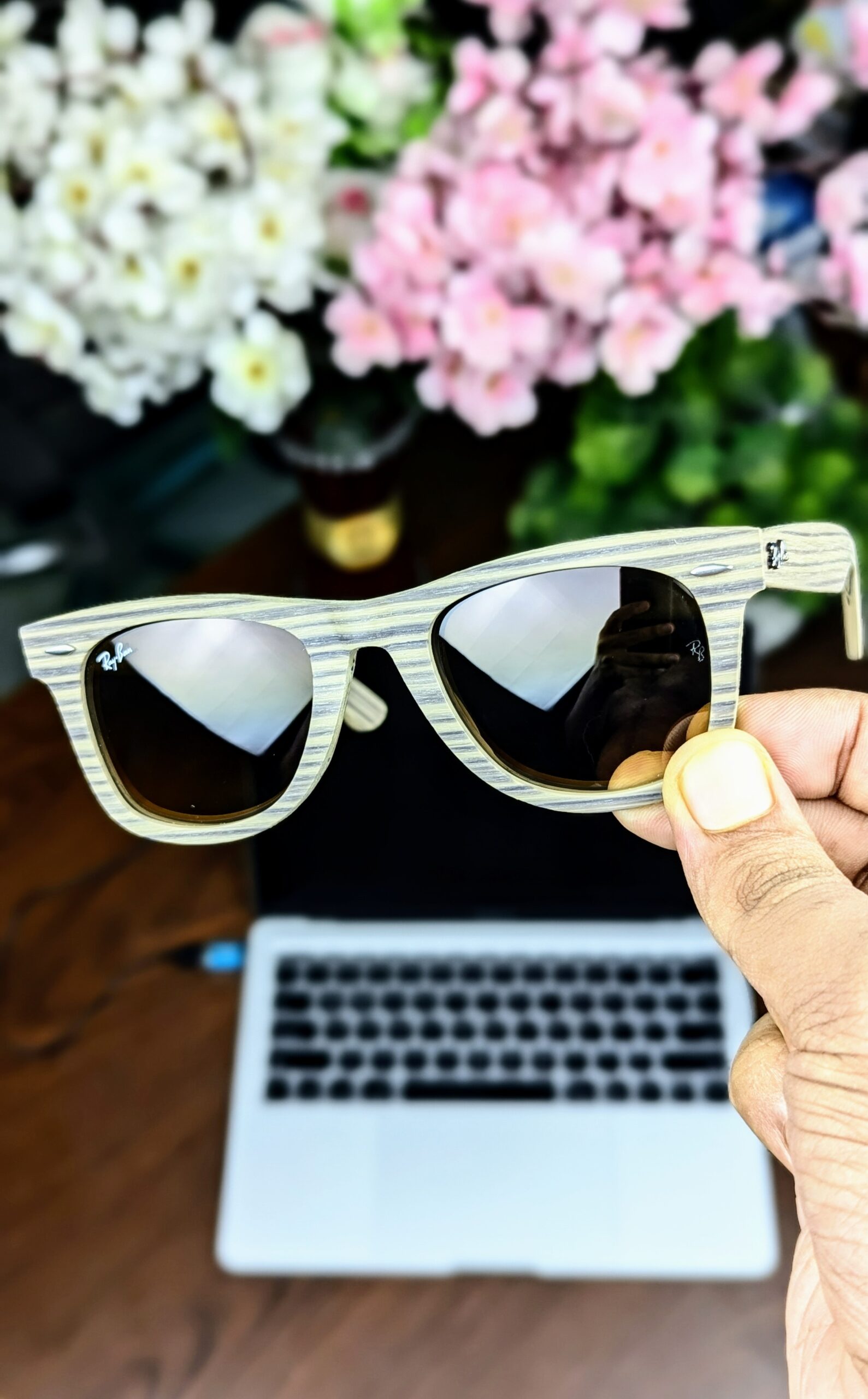 Ray-Ban Wayfarer Change RB 2140 Sunglasses - Image 4