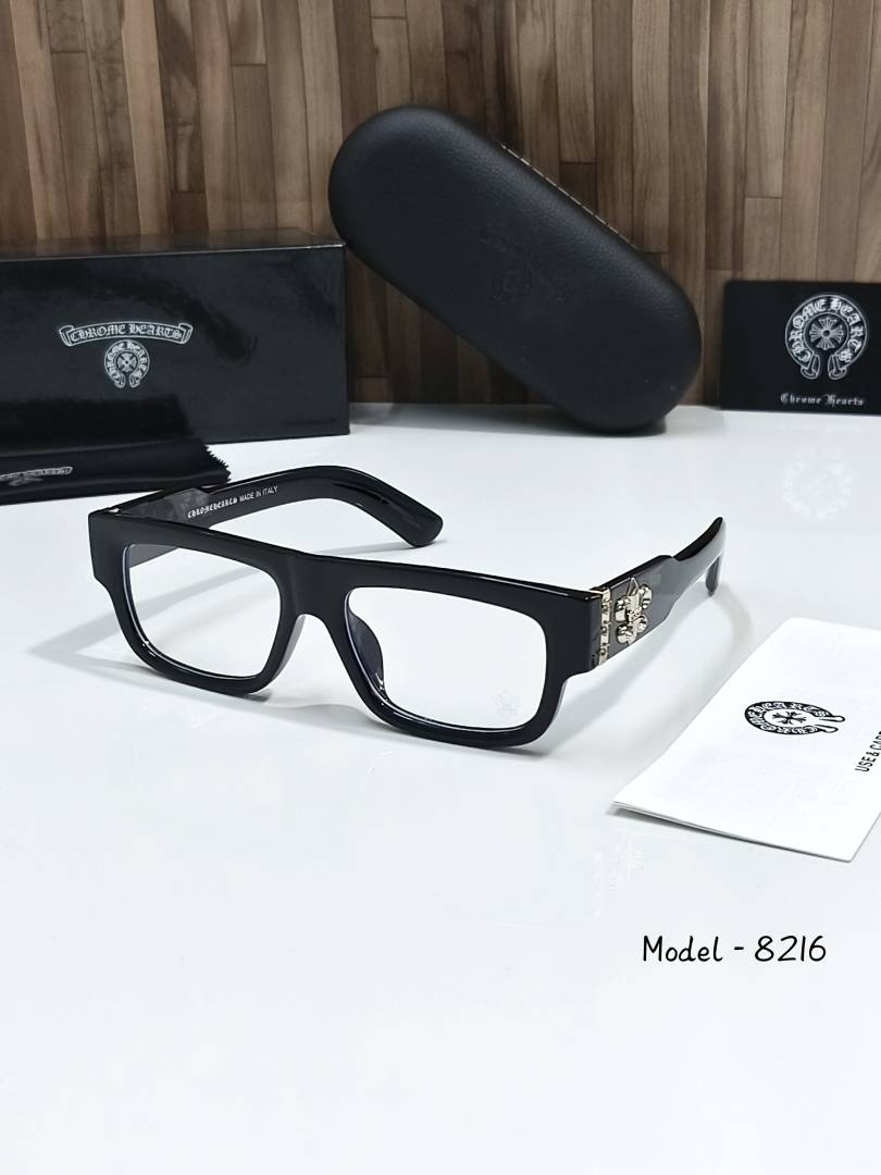 CHROME HEART 8216 BLACK DESIGNER STORE LUXURY MODEL 135 - Image 4