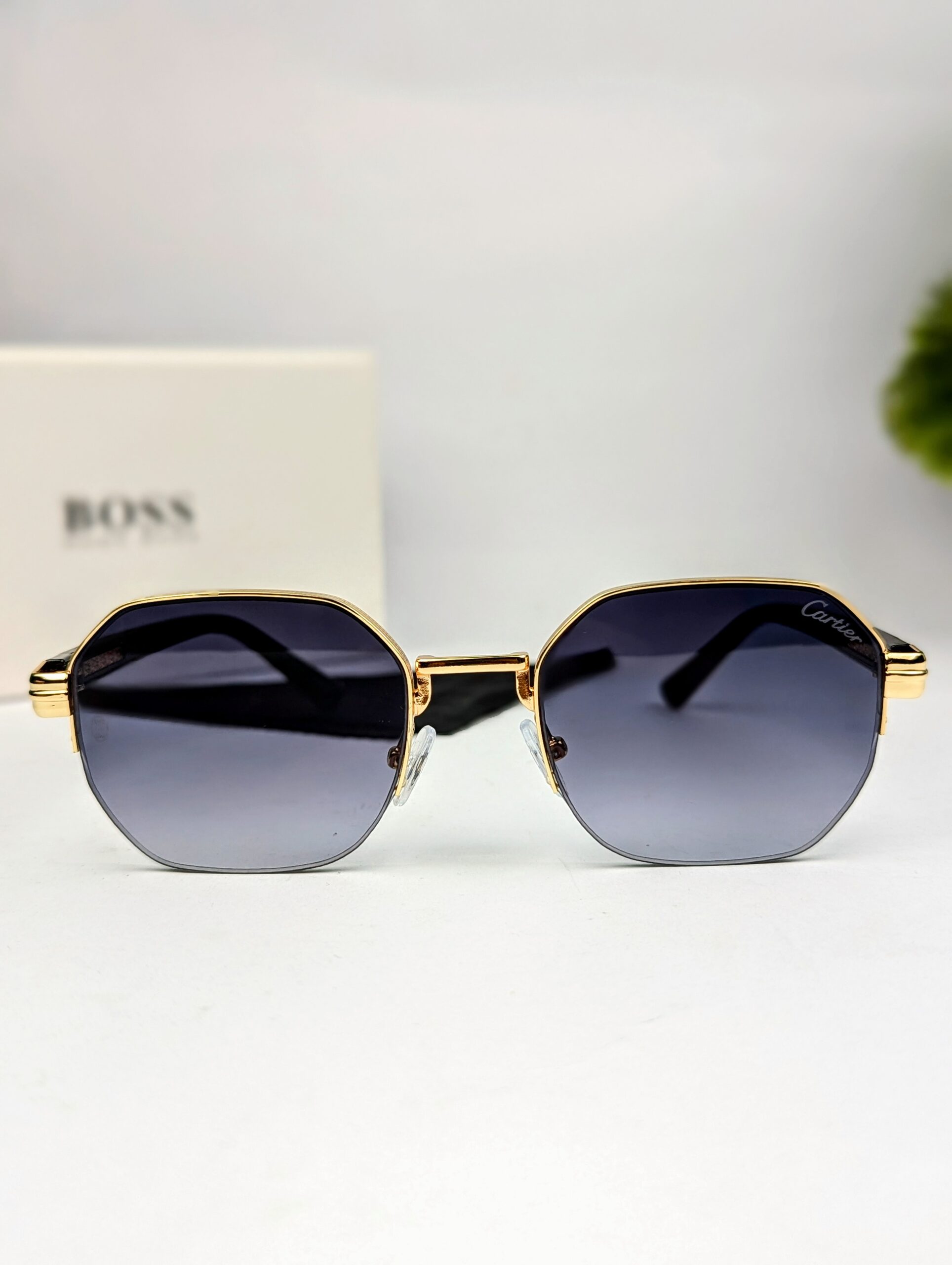 Cartier Premium Metal Brand Luxury Fashion Sunglass - Image 2