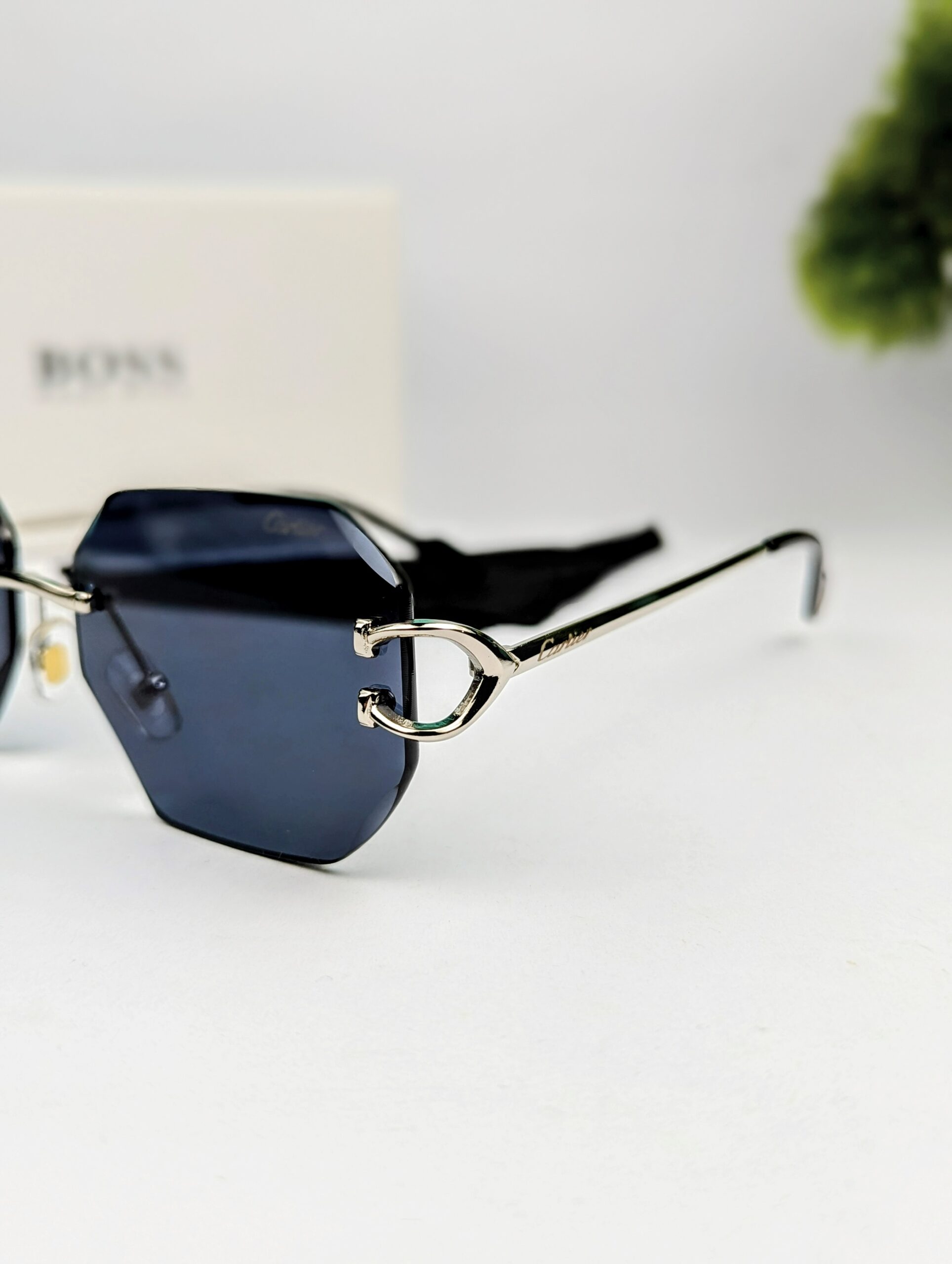 Cartier Rimless premium quality unisex sunglasses - Image 3