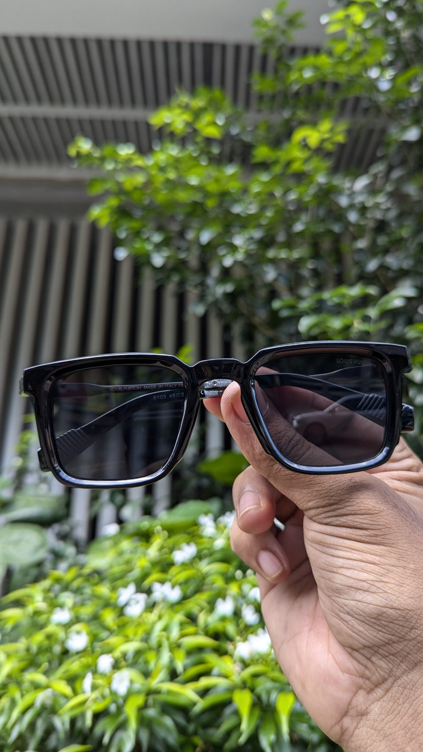 LOUIS VUITTON premium quality unisex sunglasses black