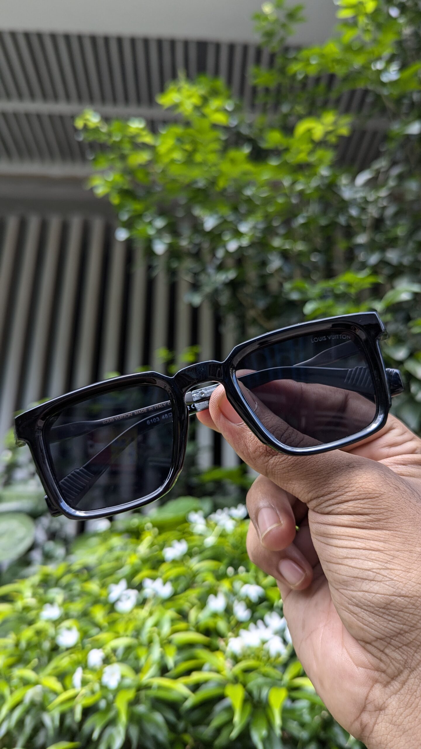 LOUIS VUITTON premium quality unisex sunglasses black - Image 2
