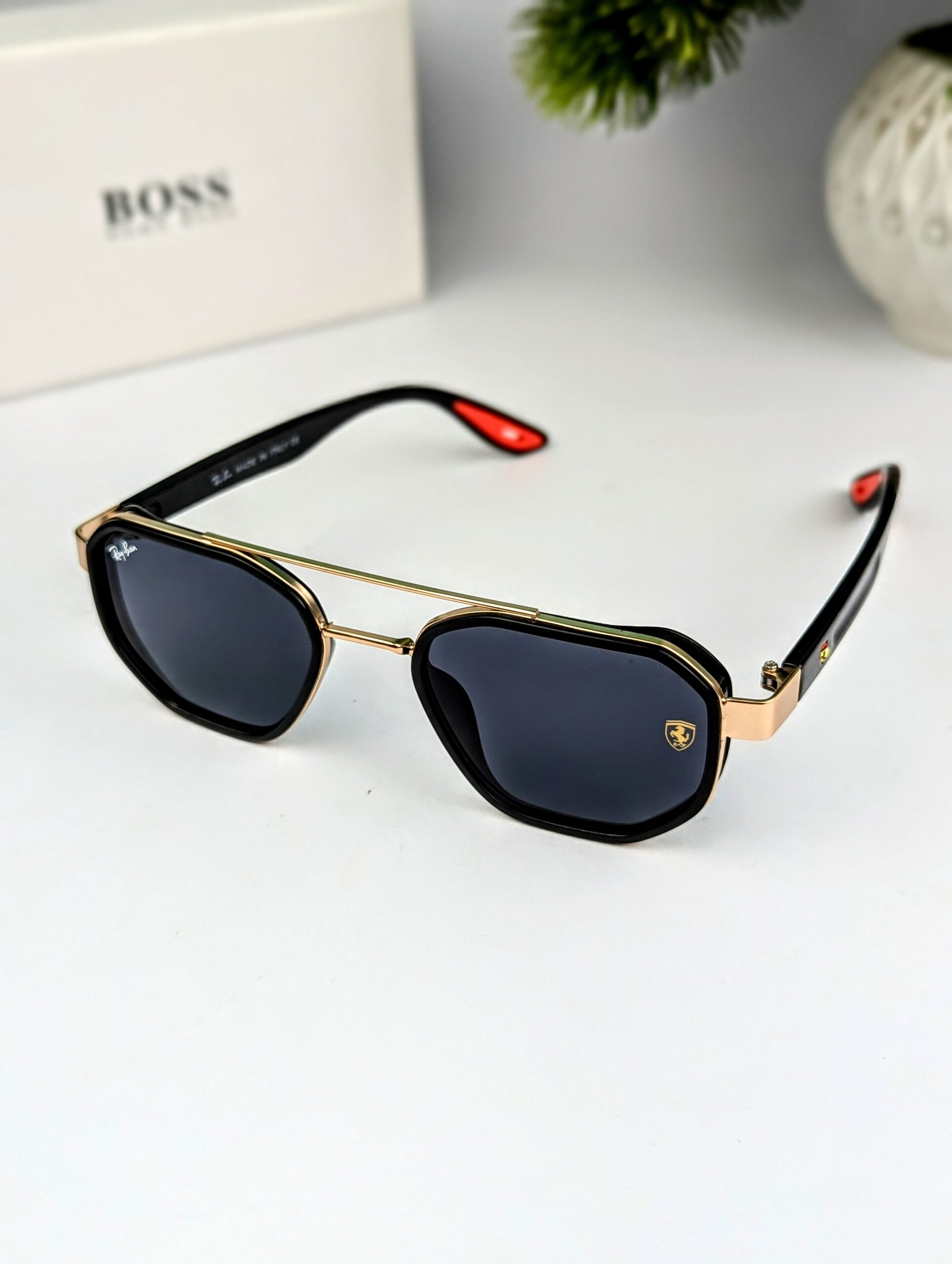 All Season Special Trending Slant Fashionable Sunlight Eye Protected Hot Favourite Sunglasses For Unisex - Image 2