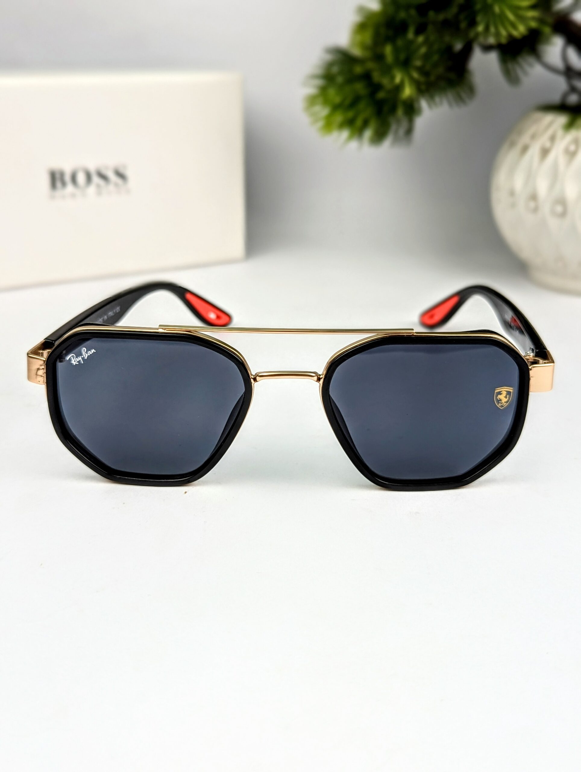 All Season Special Trending Slant Fashionable Sunlight Eye Protected Hot Favourite Sunglasses For Unisex - Image 4
