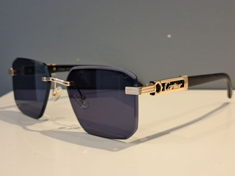 Cartier Rimless premium quality unisex sunglasses - Image 5