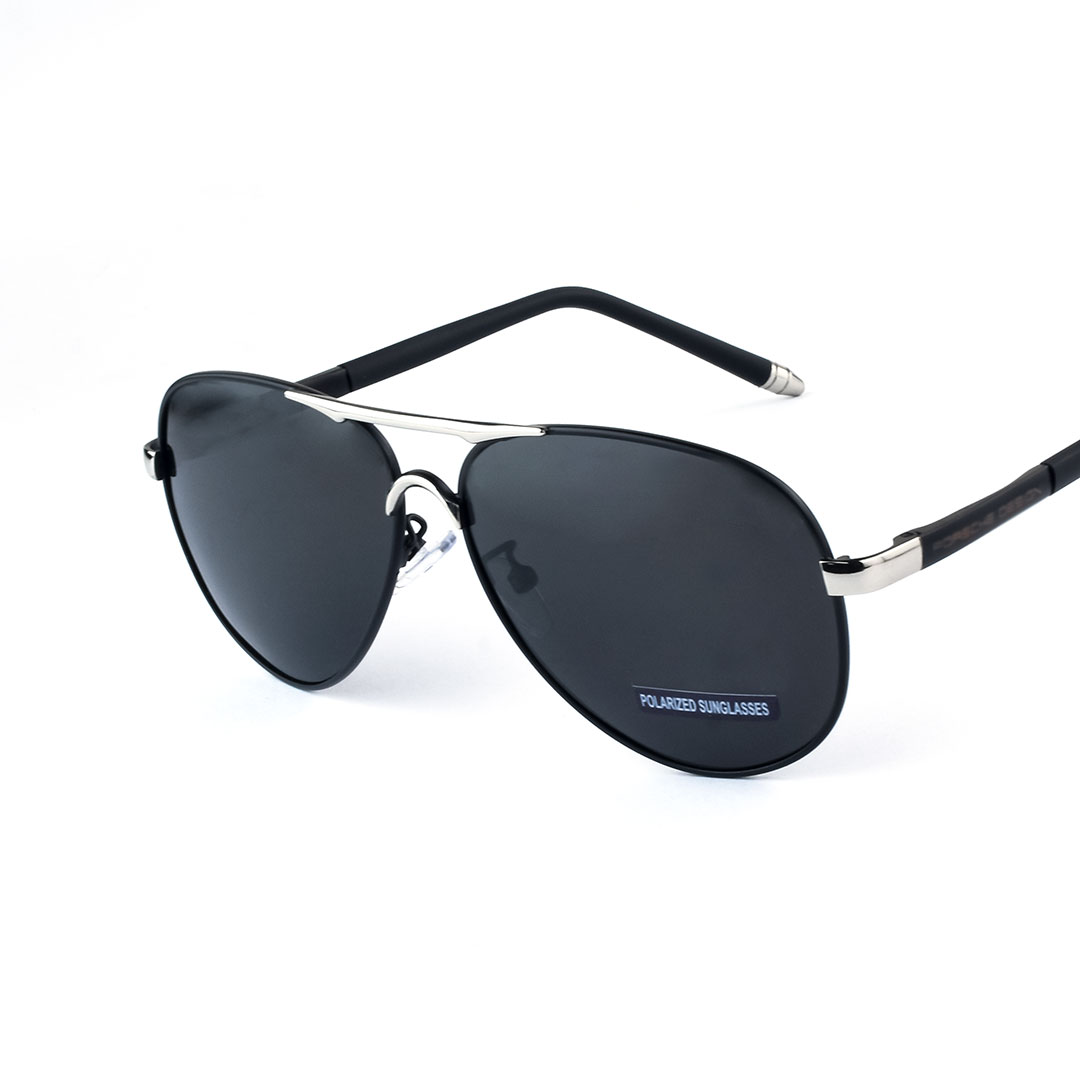 Stylish Black Aviator 8503 Sunglasses