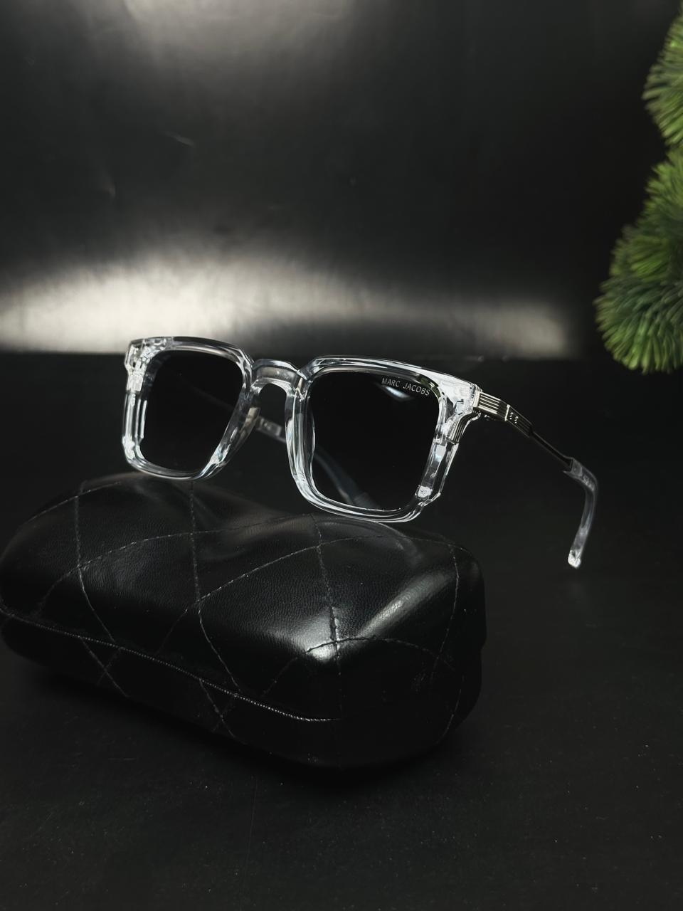 Transparent Color Unique moscot sunglasses - Image 4