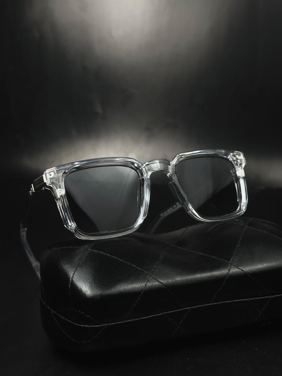 Transparent Color Unique moscot sunglasses