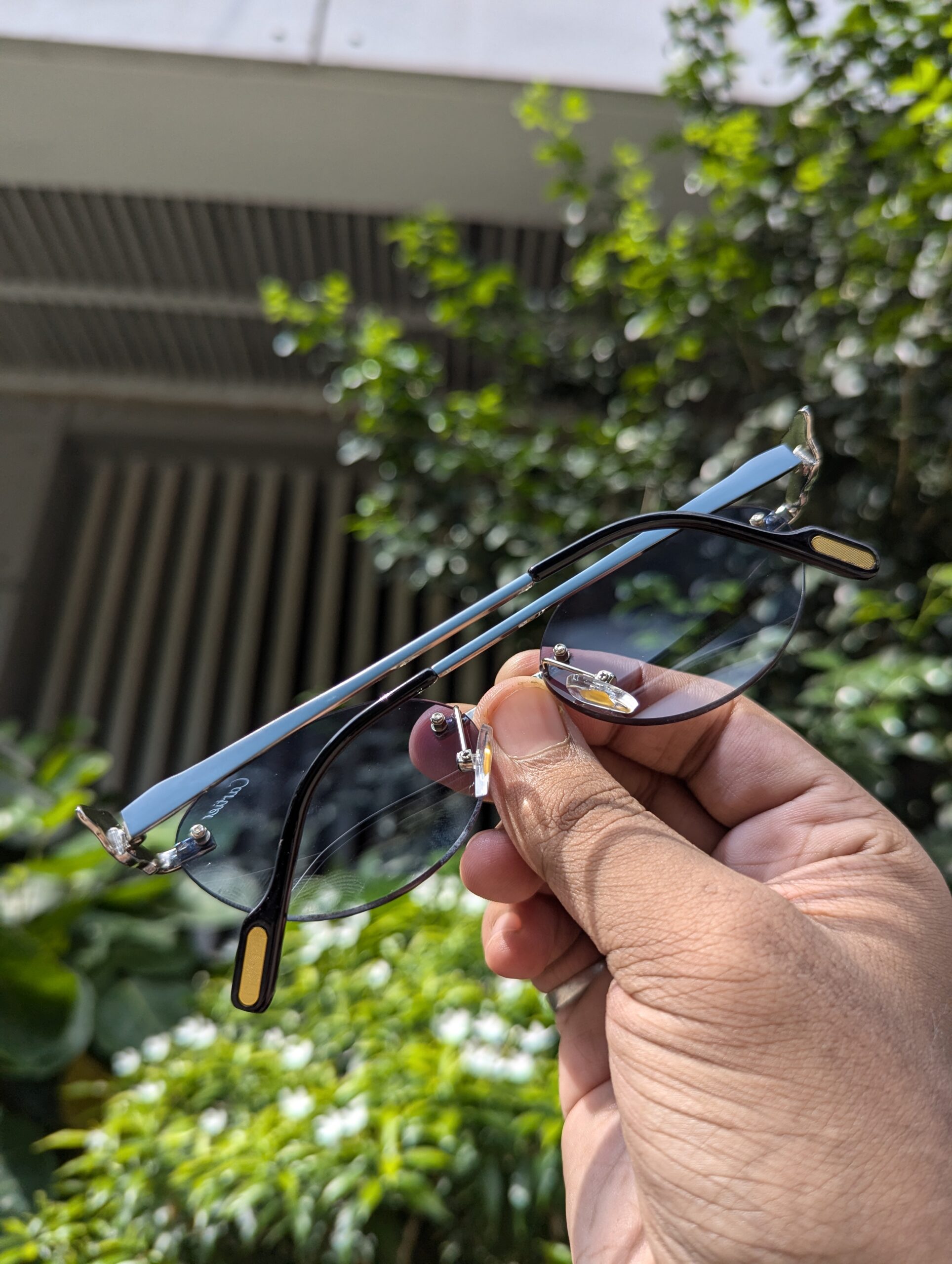 Cartier premium quality unisex rimless sunglasses - Image 3