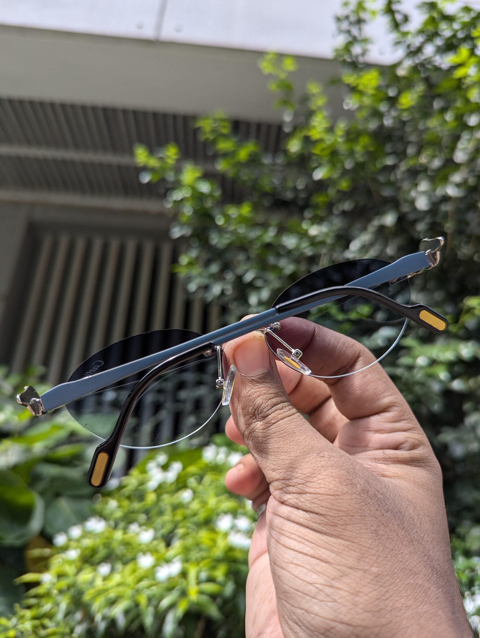 Cartier premium quality unisex rimless sunglasses - Image 5