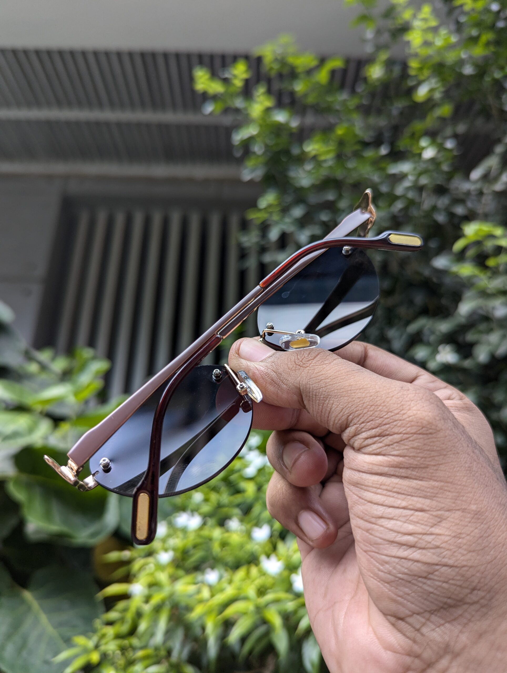 Cartier premium quality unisex rimless sunglasses - Image 2