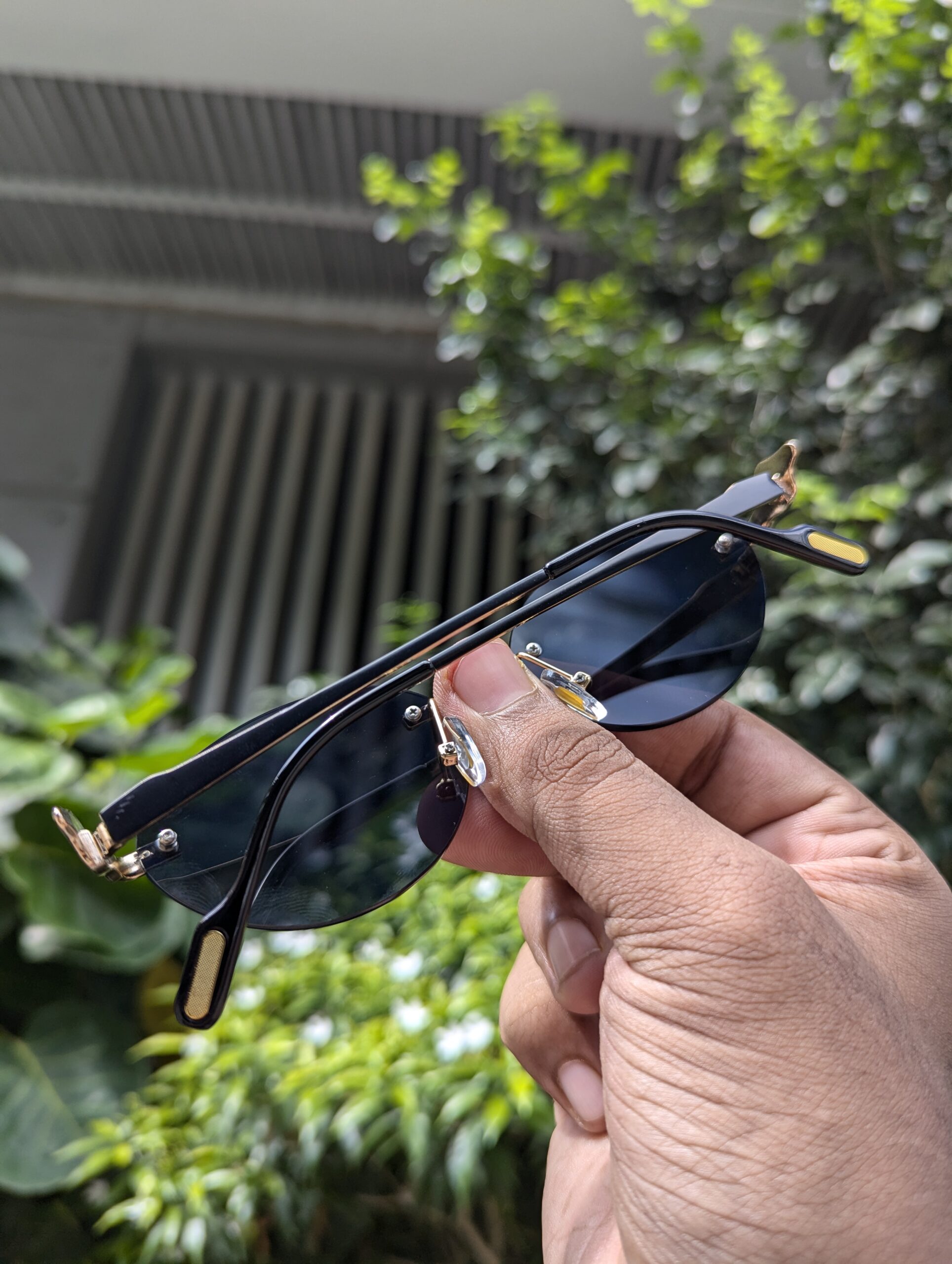 Cartier premium quality unisex rimless sunglasses - Image 3