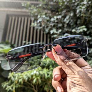 Cartier Rimless Anti Blue Light Blocking Reading Presbyopia photochromic Eyeglasses।