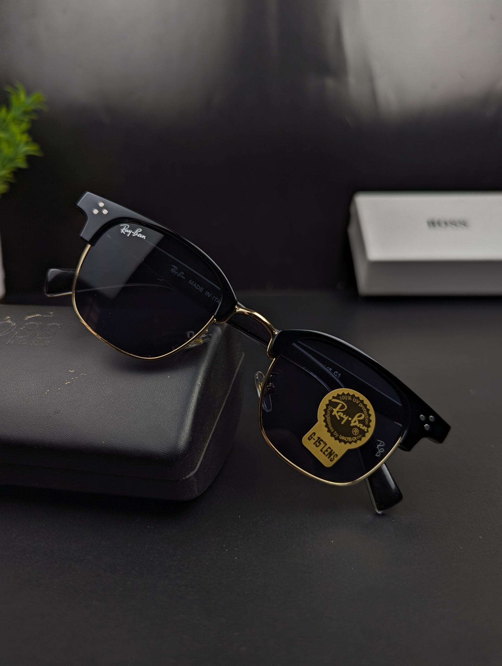 100 Uv Protection Ray Ban Sunglasses | - Image 3
