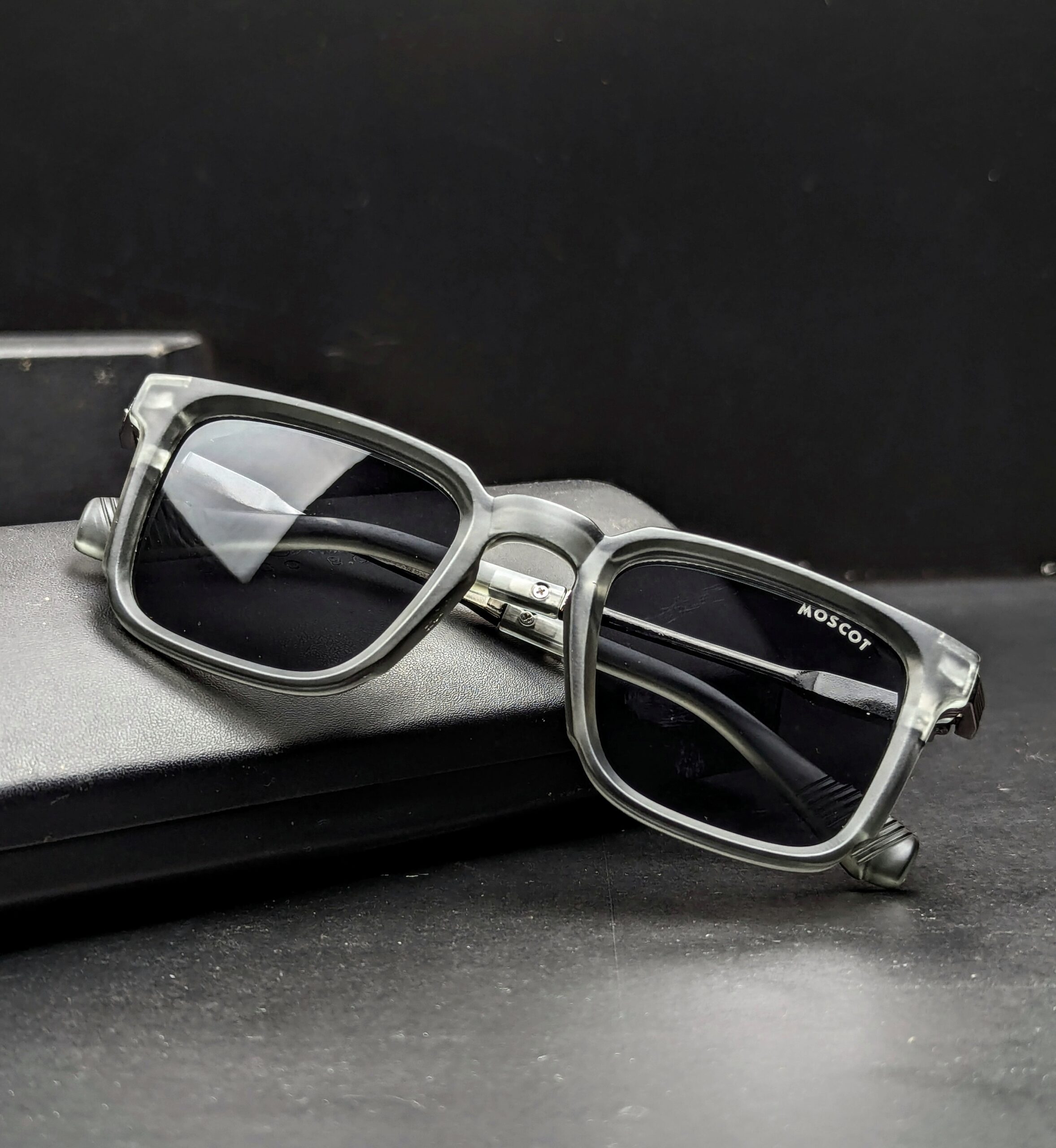 Deep Green Color Unique moscot Sunglasses