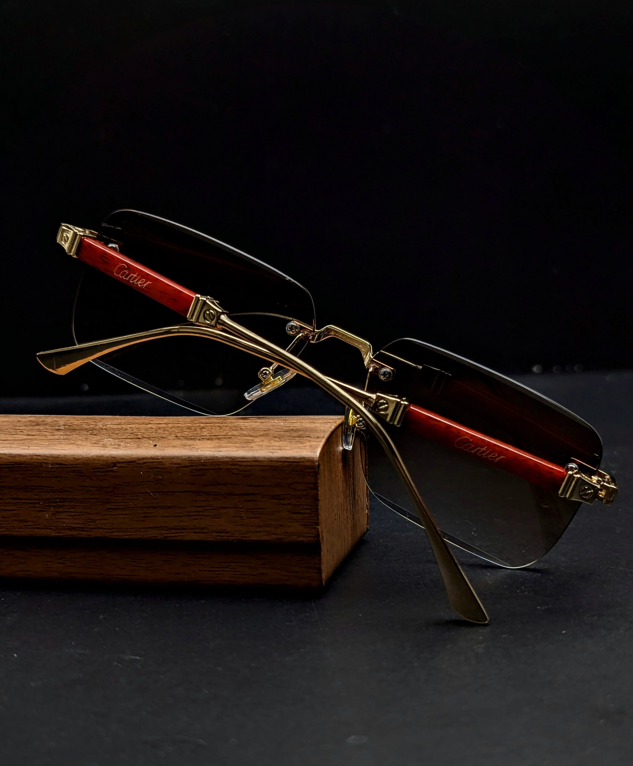 C a r t i e r Premium quality Luxury Rimless Sunglass| - Image 4