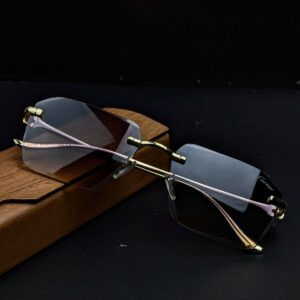 C a r t i e r Premium quality Luxury Rimless Sunglass|