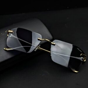 C a r t i e r Premium quality Luxury Rimless Sunglass|